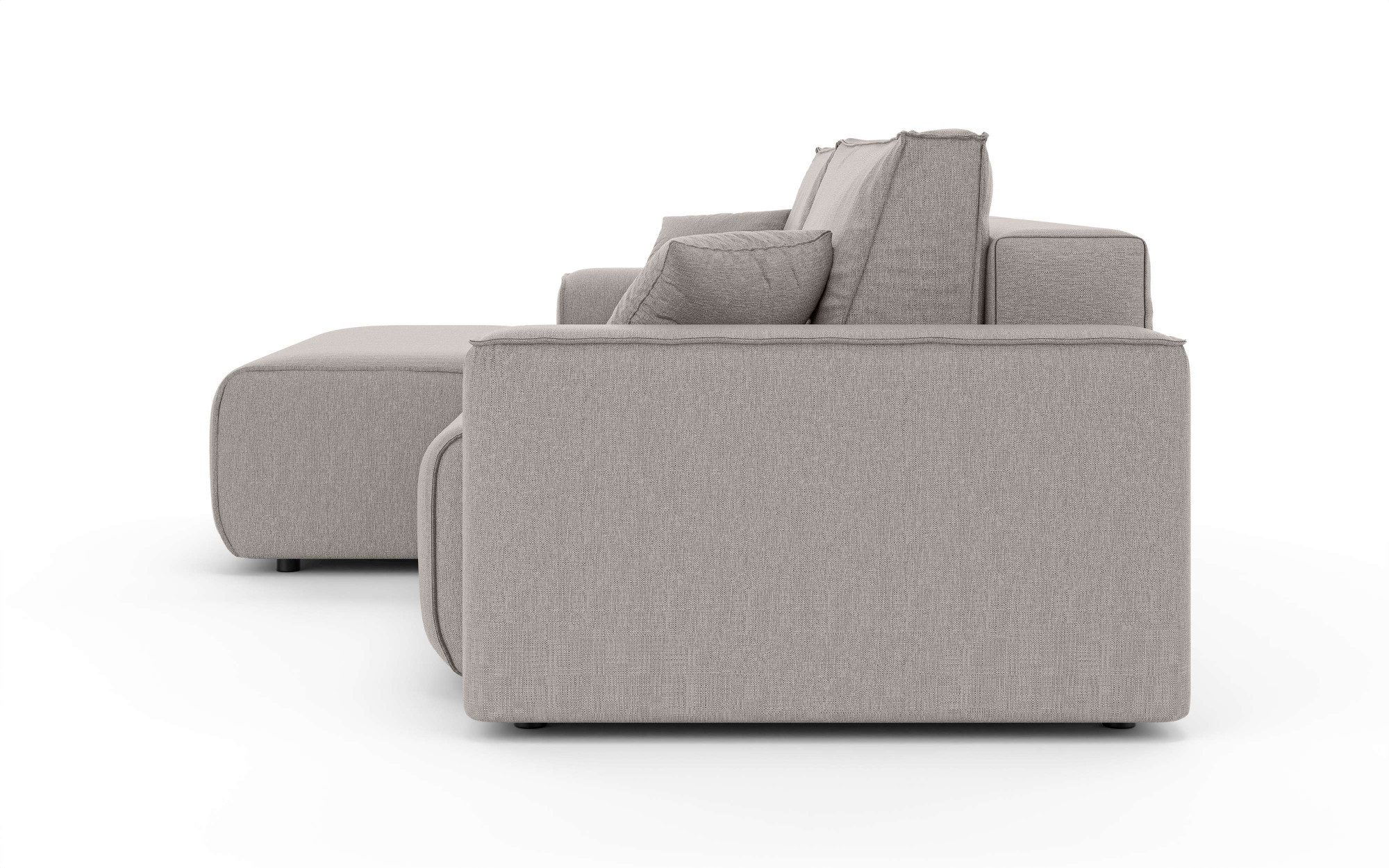 Home affaire Hoekbank Santenay met bedfunctie en bedlade, afmetingen: B/D/H 266/164/90 cm