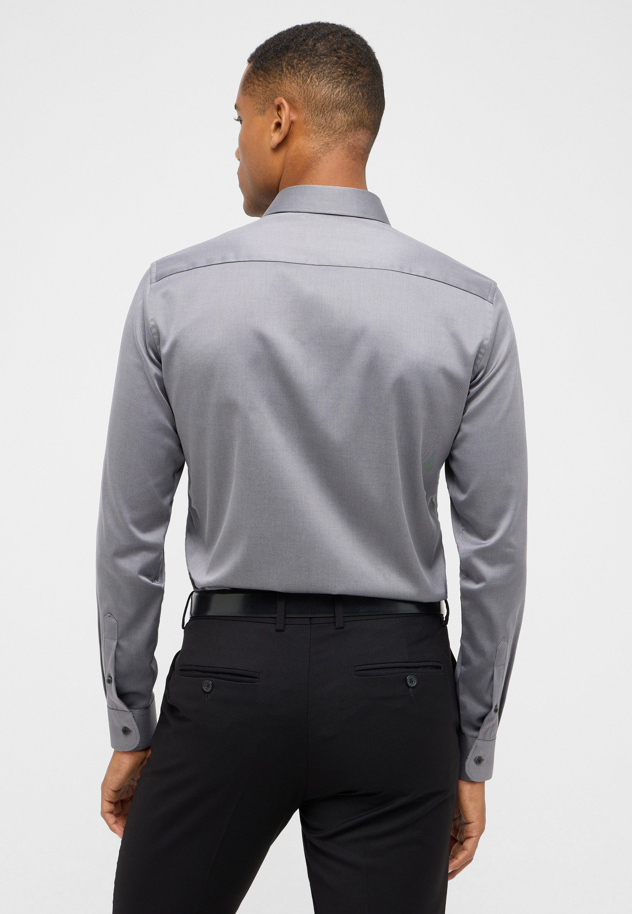 Eterna Overhemd met lange mouwen Slim fit NON IRON (strijkvrij)