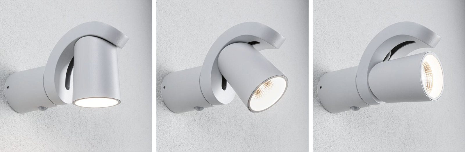 Paulmann Led-wandlamp voor buiten Cuff IP44 76x217mm 3000K 10W 700lm 230V 70° aluminium (1 stuk)