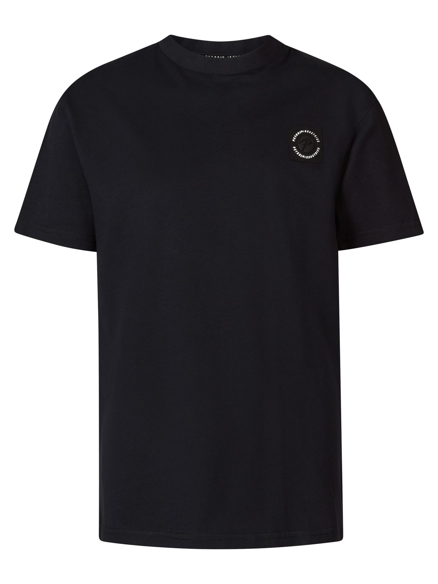 Petrol Industries T-shirt met reliëf op de borst