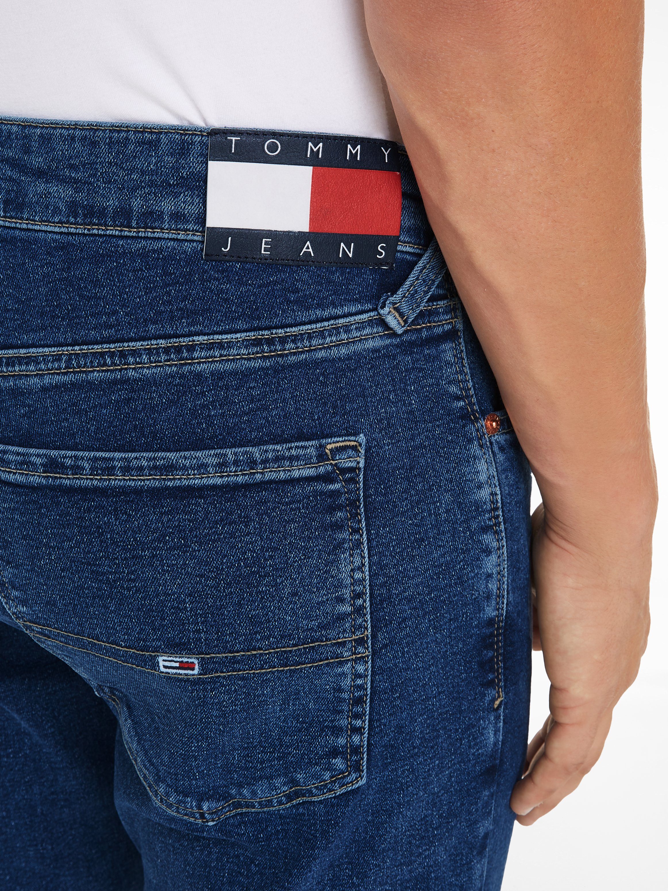 TOMMY JEANS Slim fit jeans SCANTON Y in 5-pocketsstijl