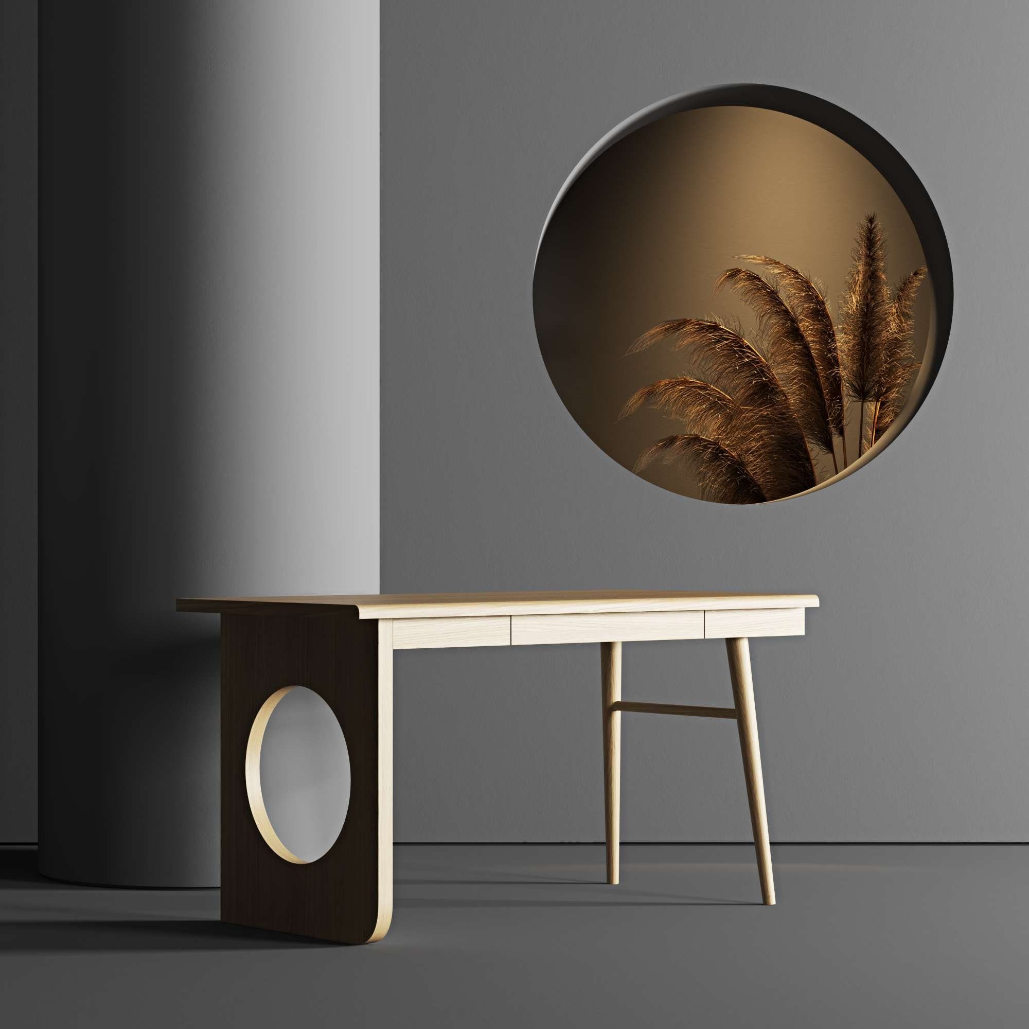 Woodman Bureau BAU bijzonder design, breedte 140 cm