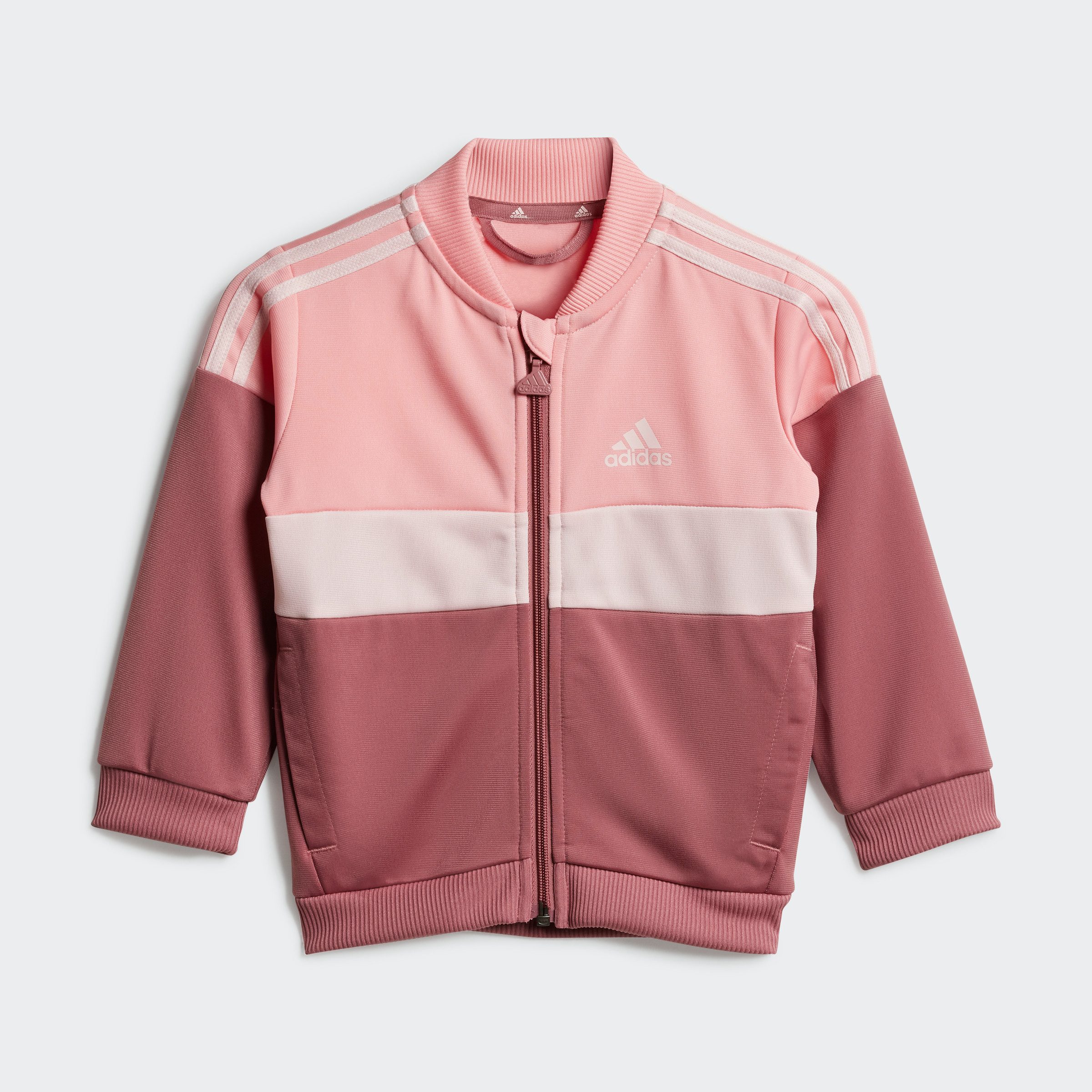 adidas Sportswear Trainingspak TIBERIO 3-STREIFEN COLORBLOCK SHINY KIDS (2-delig)
