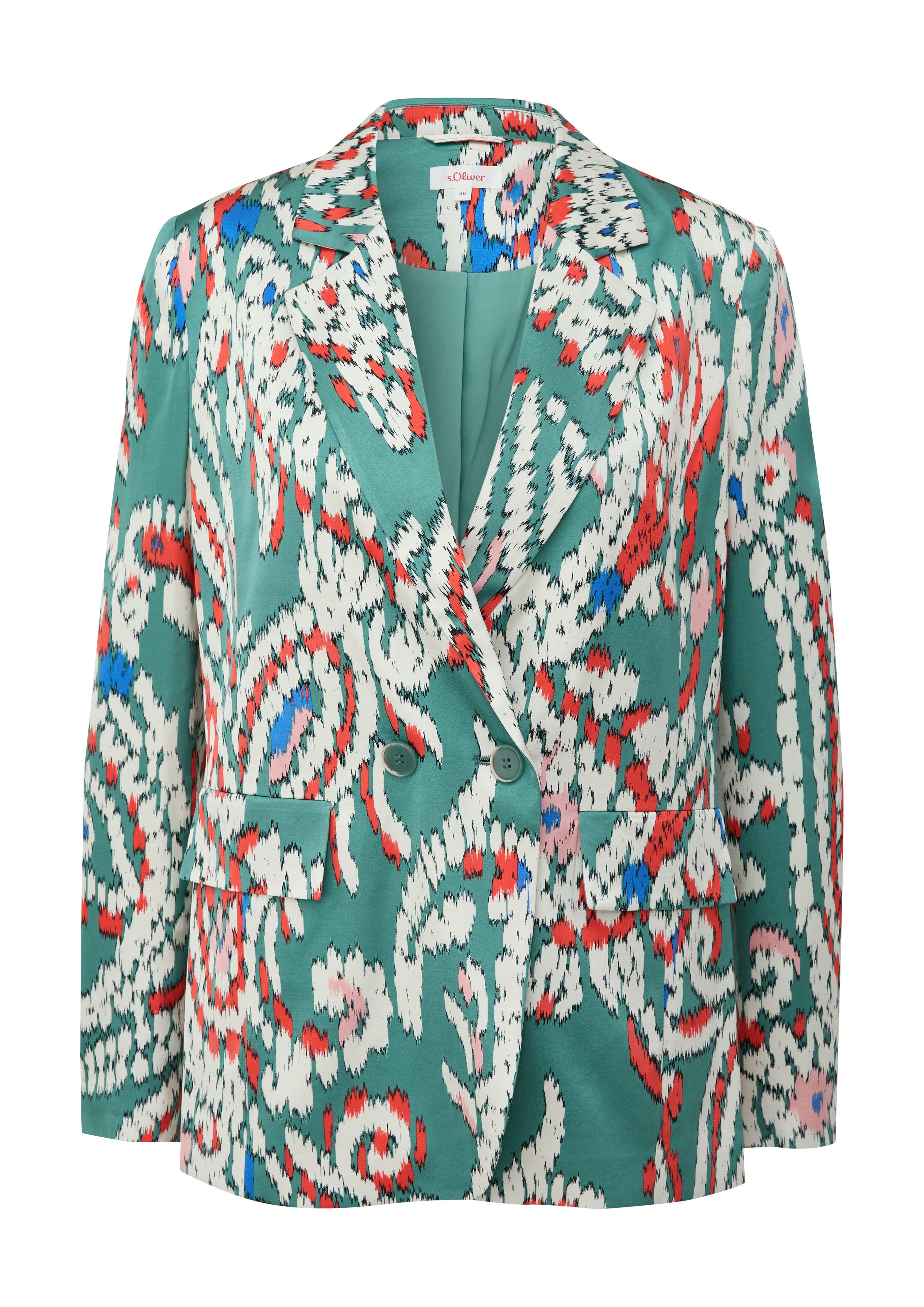 s.Oliver Blouseblazer met print all-over