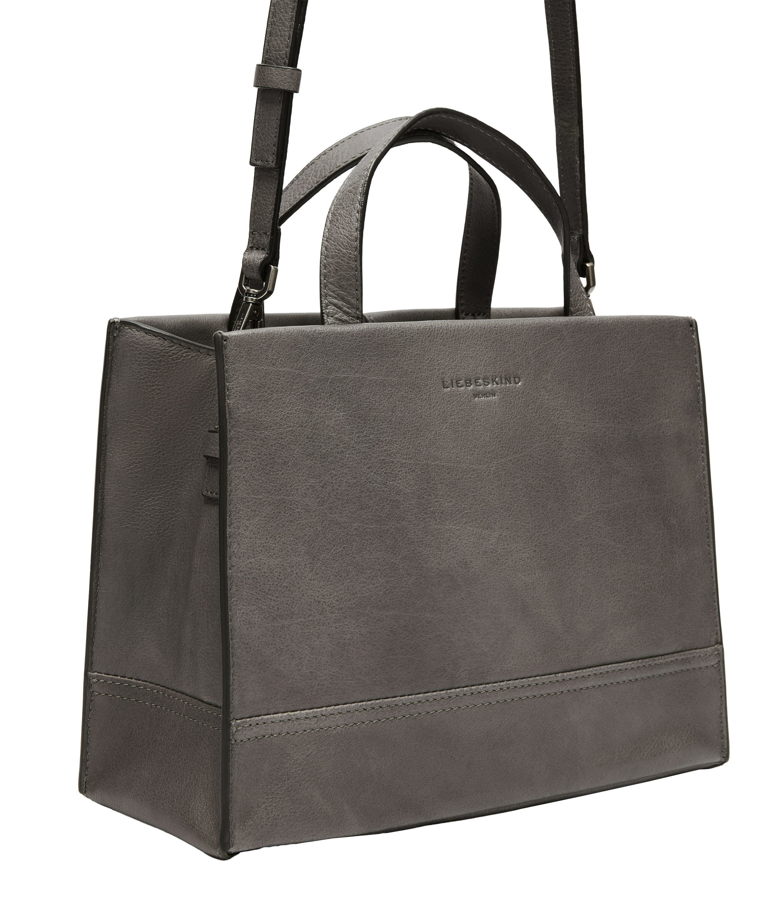Liebeskind Berlin Tas Satchel M LOU 2 3D LEATHER Schoudertas handtas dames schoudertas