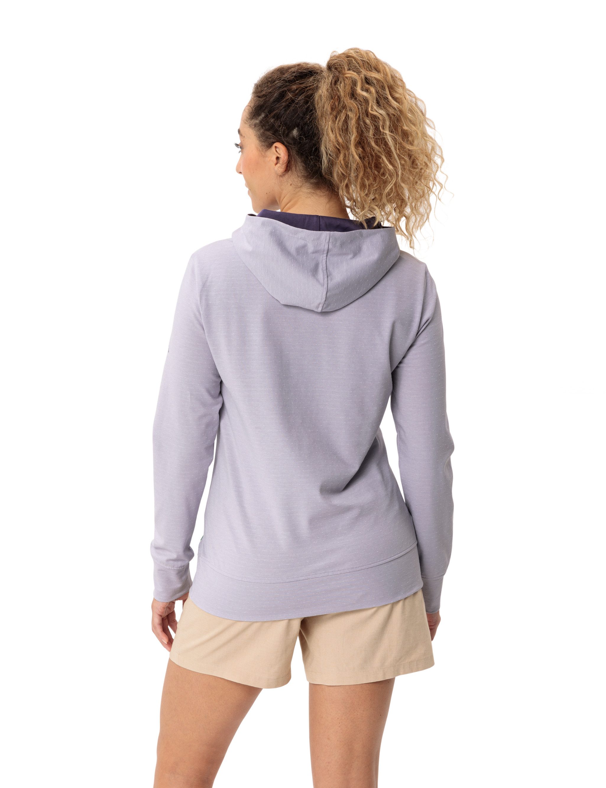 VAUDE Hoodie WOMEN'S TUENNO PULLOVER Logo-embossing op de arm (1-delig)