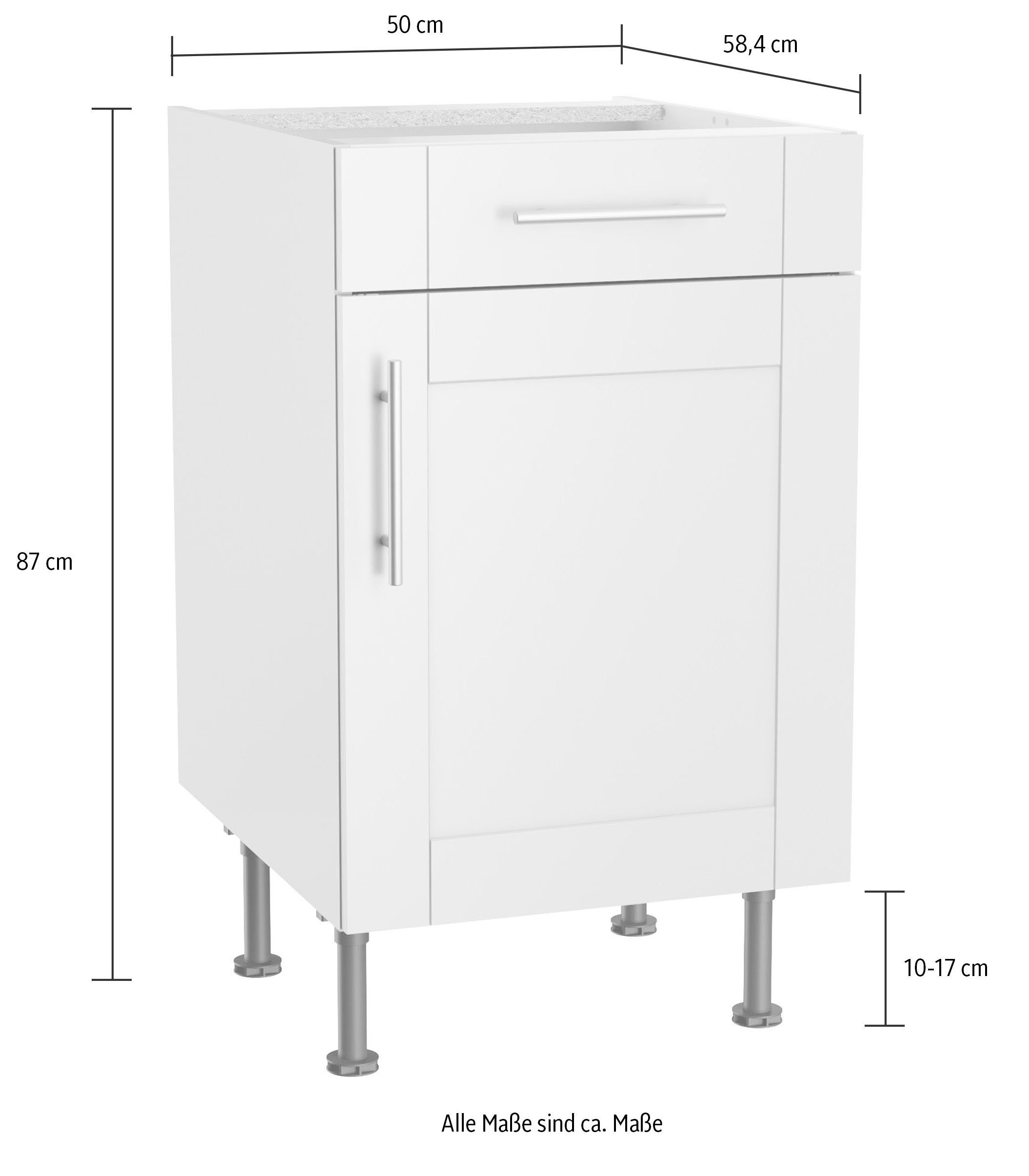 Kochstation Onderkast KS-Ahus Breedte 50 cm