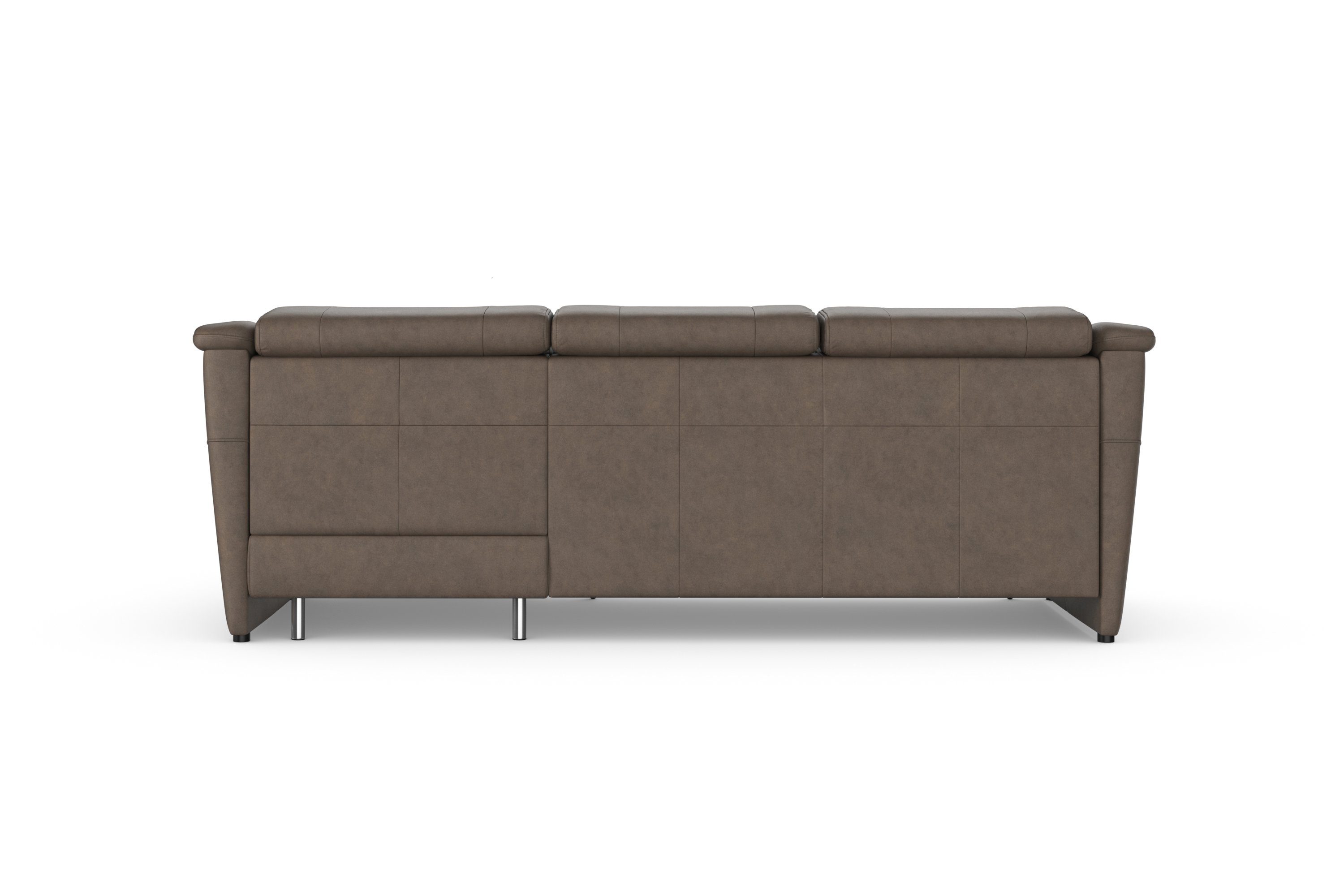 sit&more Hoekbank Freetown L-vorm met verstelbare hoofdsteun en comfortabele binnenvering