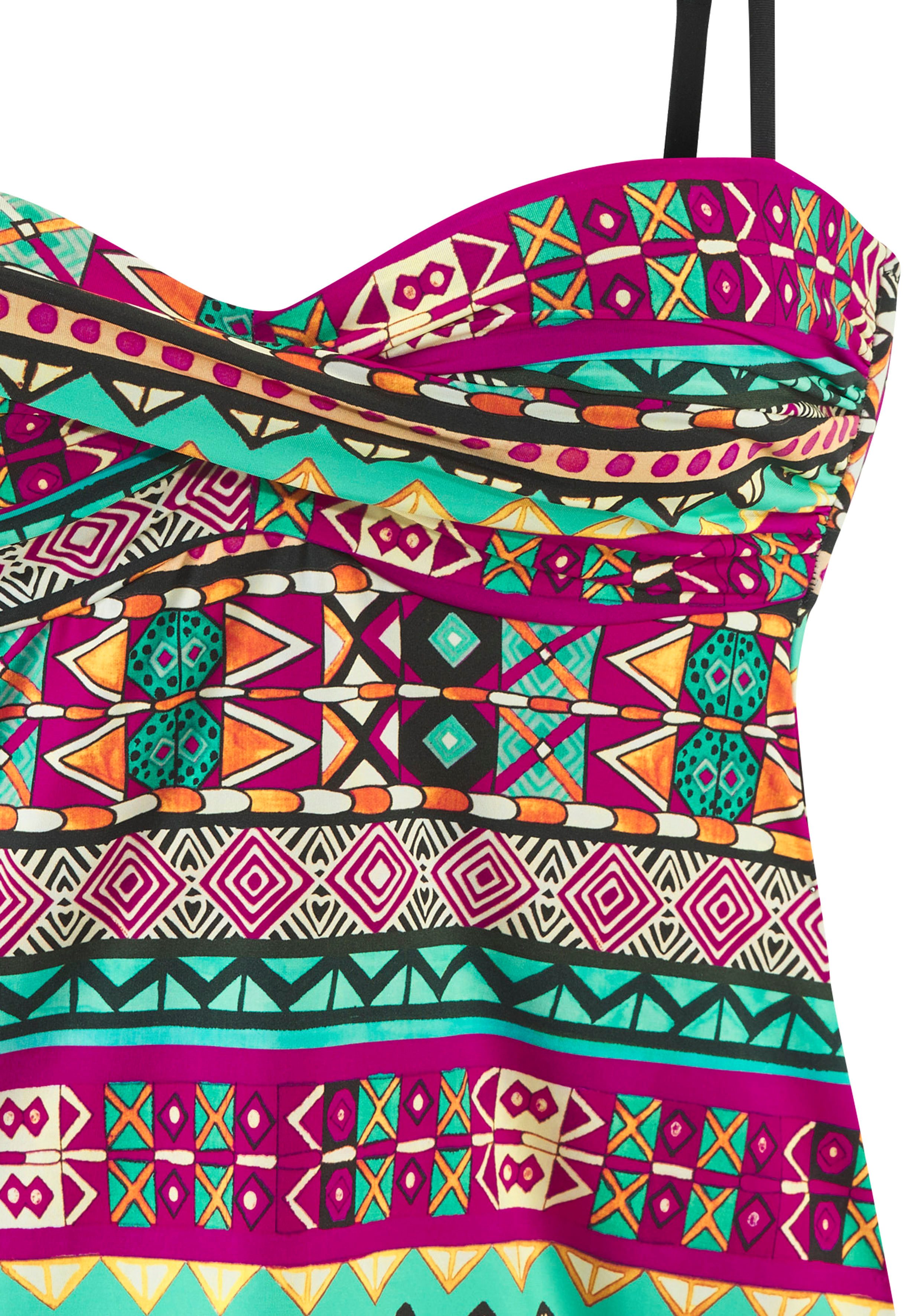 Buffalo Beugeltankini met kleurrijk ontwerp