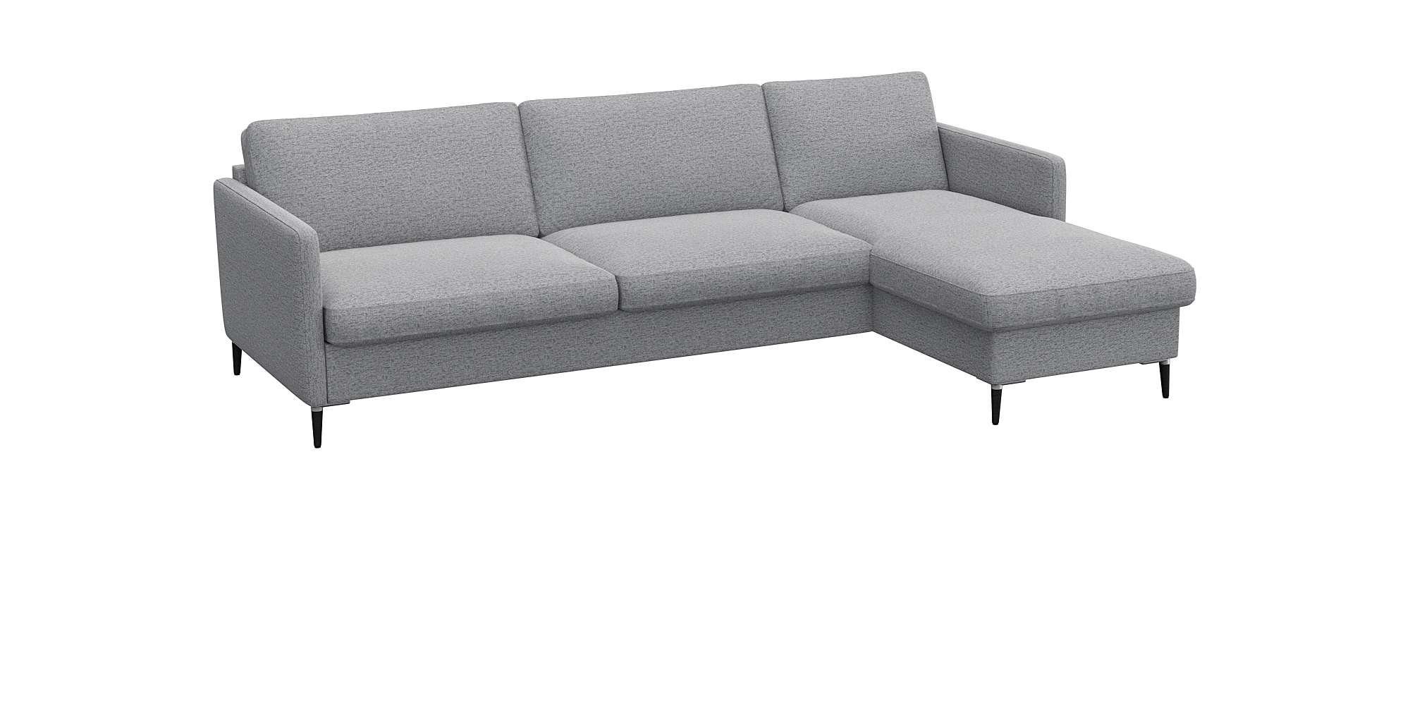 FLEXLUX Hoekbank Fiore, super zitcomfort door koudschuim in de zitting, L-vorm
