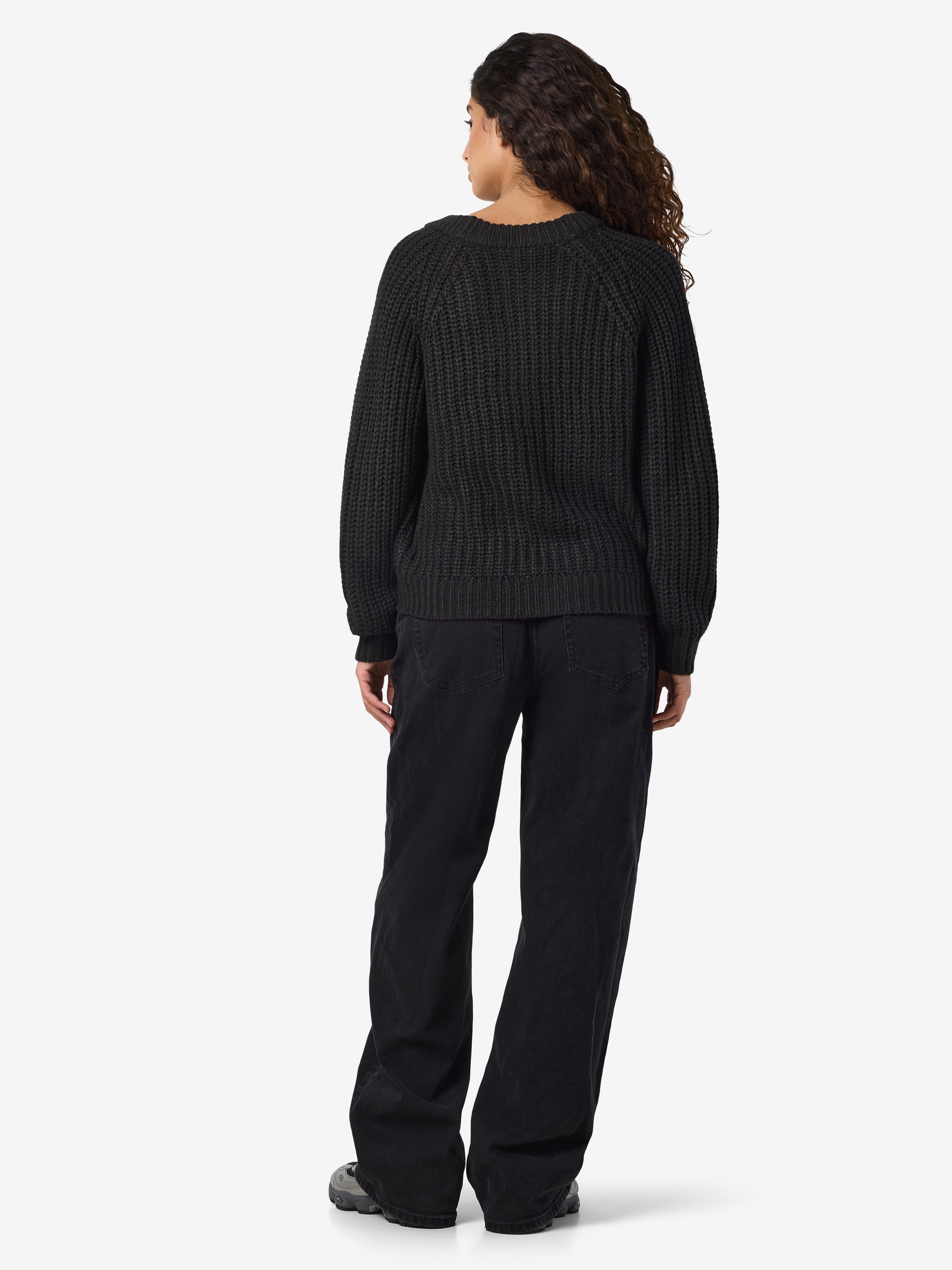 Noisy may Vest NMCHARLIE L/S V-NECK KNIT CARDIGAN NOOS