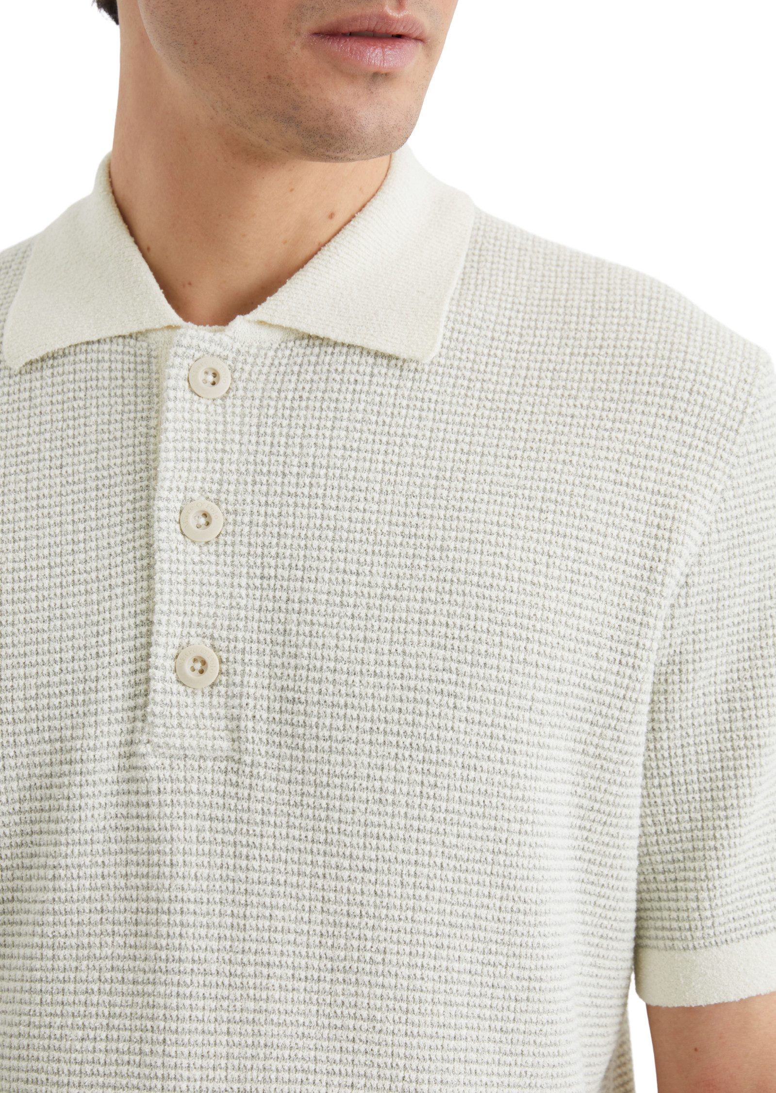 Marc O'Polo Poloshirt Structuuroppervlak