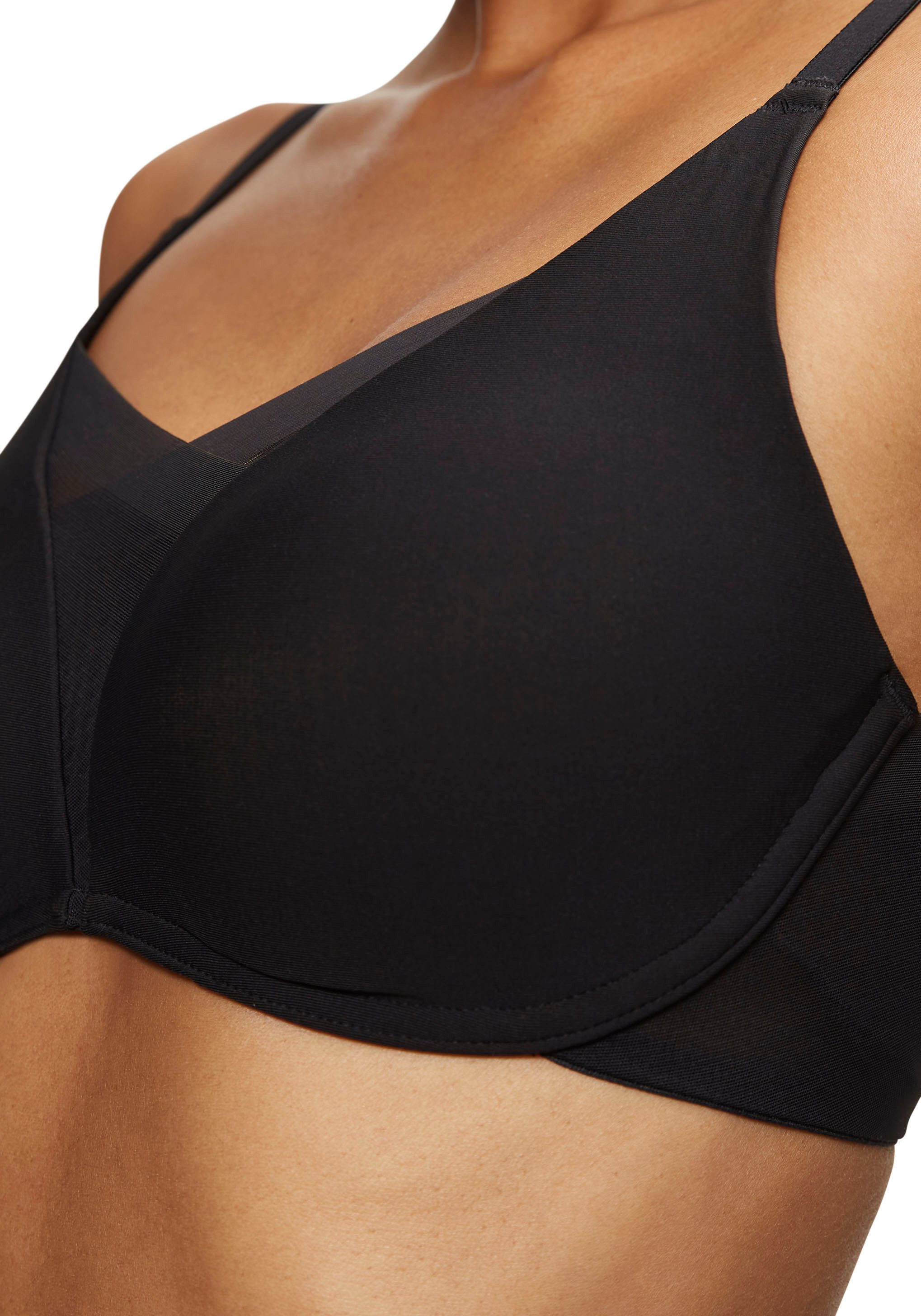 Triumph Beugelloze-bh Shape Smart P gladmakend en flatterend (1-delig, 1 buiten schoon, binnen hightech. E In)