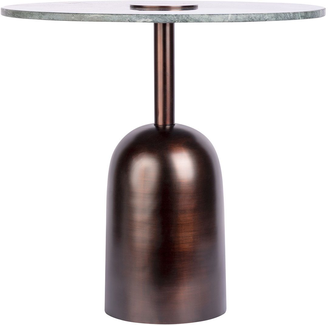 Kayoom Bijzettafel Harry 125, luxe tafelblad van 100% marmer Tafelblad van marmer, stabiel frame van ijzer (1 stuk)