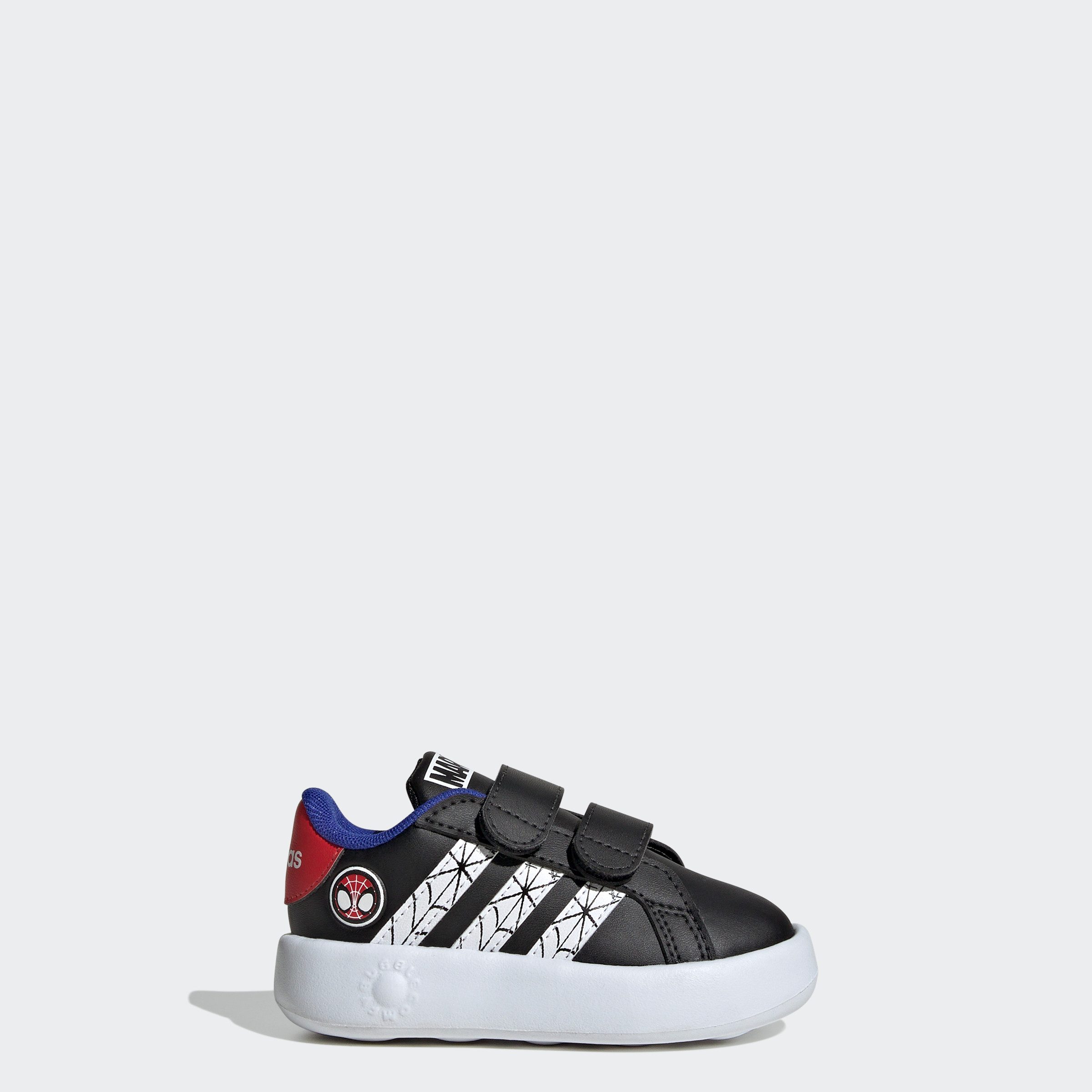 adidas Sportswear Klittenbandschoenen ADIDAS MARVEL SPIDER-MAN KINDER GRAND COURT SCHOEN Design geïnspireerd op de adidas Superstar, voor kinderen