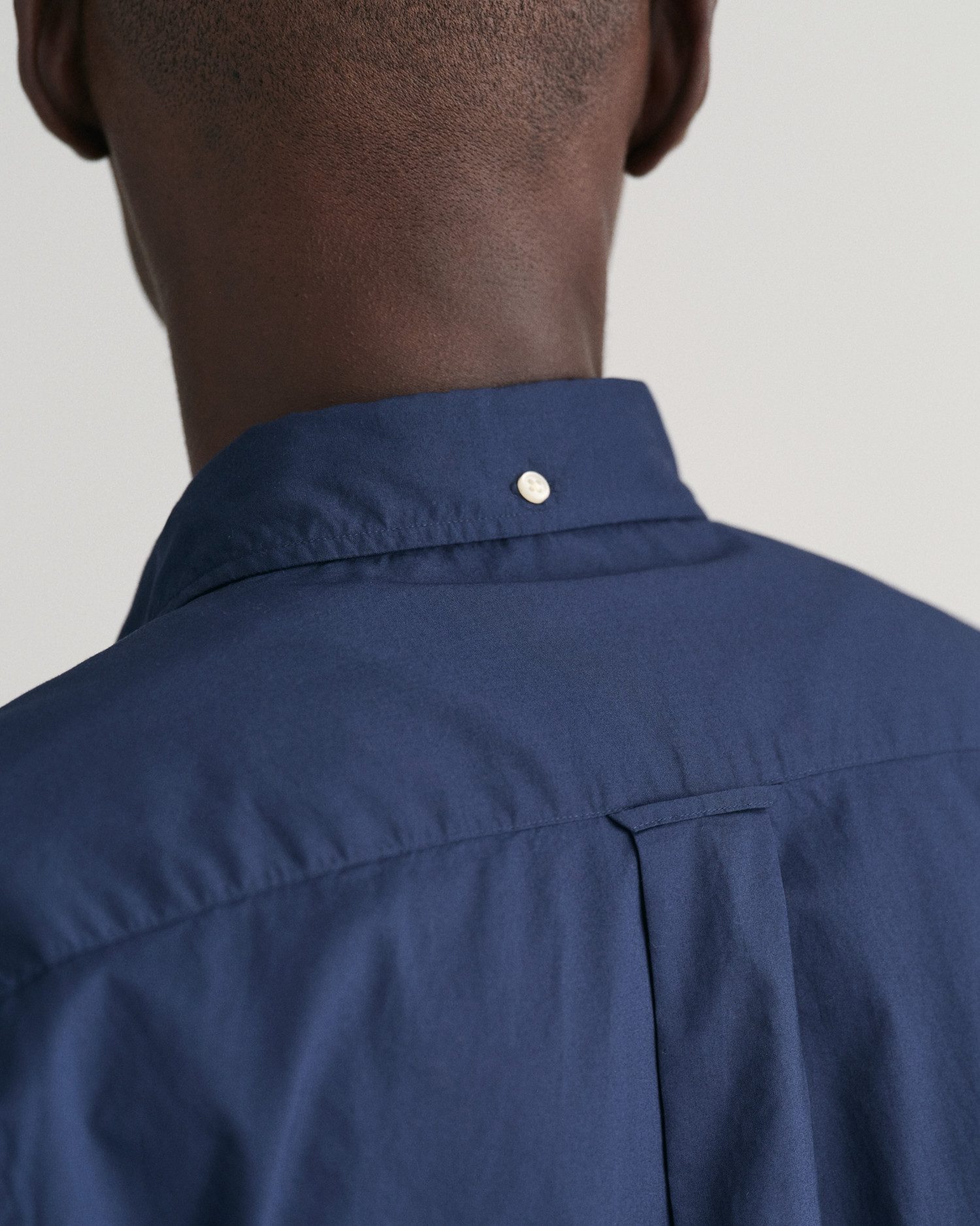 Gant Overhemd met korte mouwen Regular fit poplin overhemd licht slijtvast easy care
