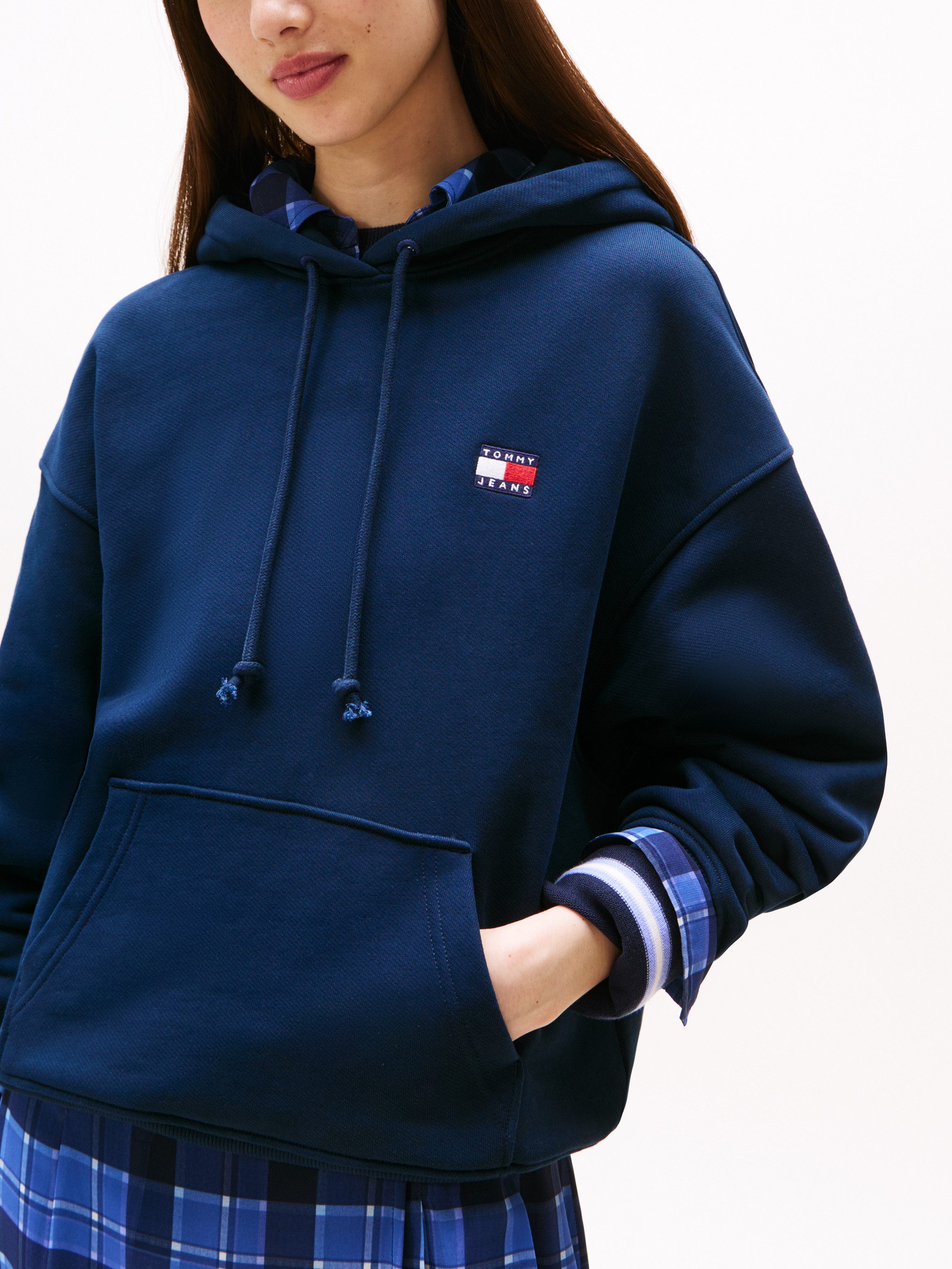 TOMMY JEANS Hoodie TJW BXY BADGE HOODIE EXT