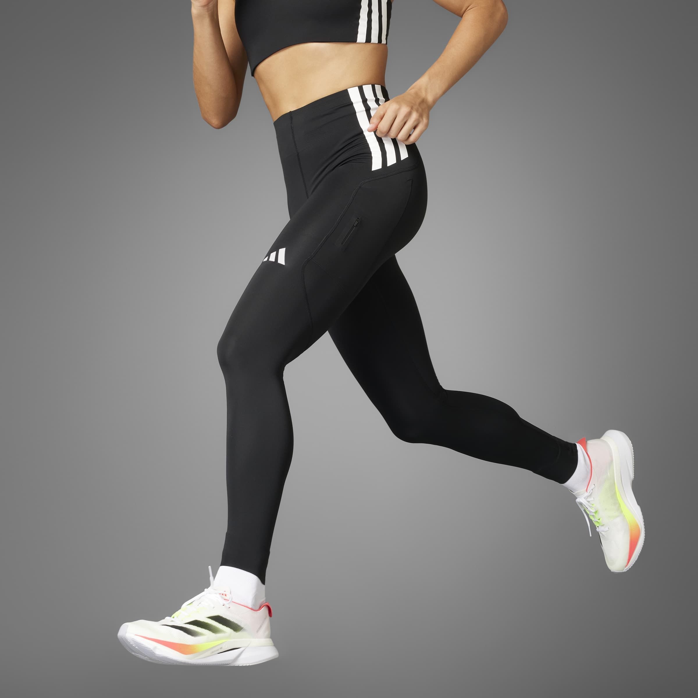 adidas Performance Runningtights Adizero 1/1 L W (1-delig)