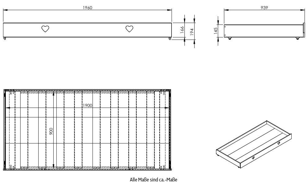 Vipack Bedlade Amori