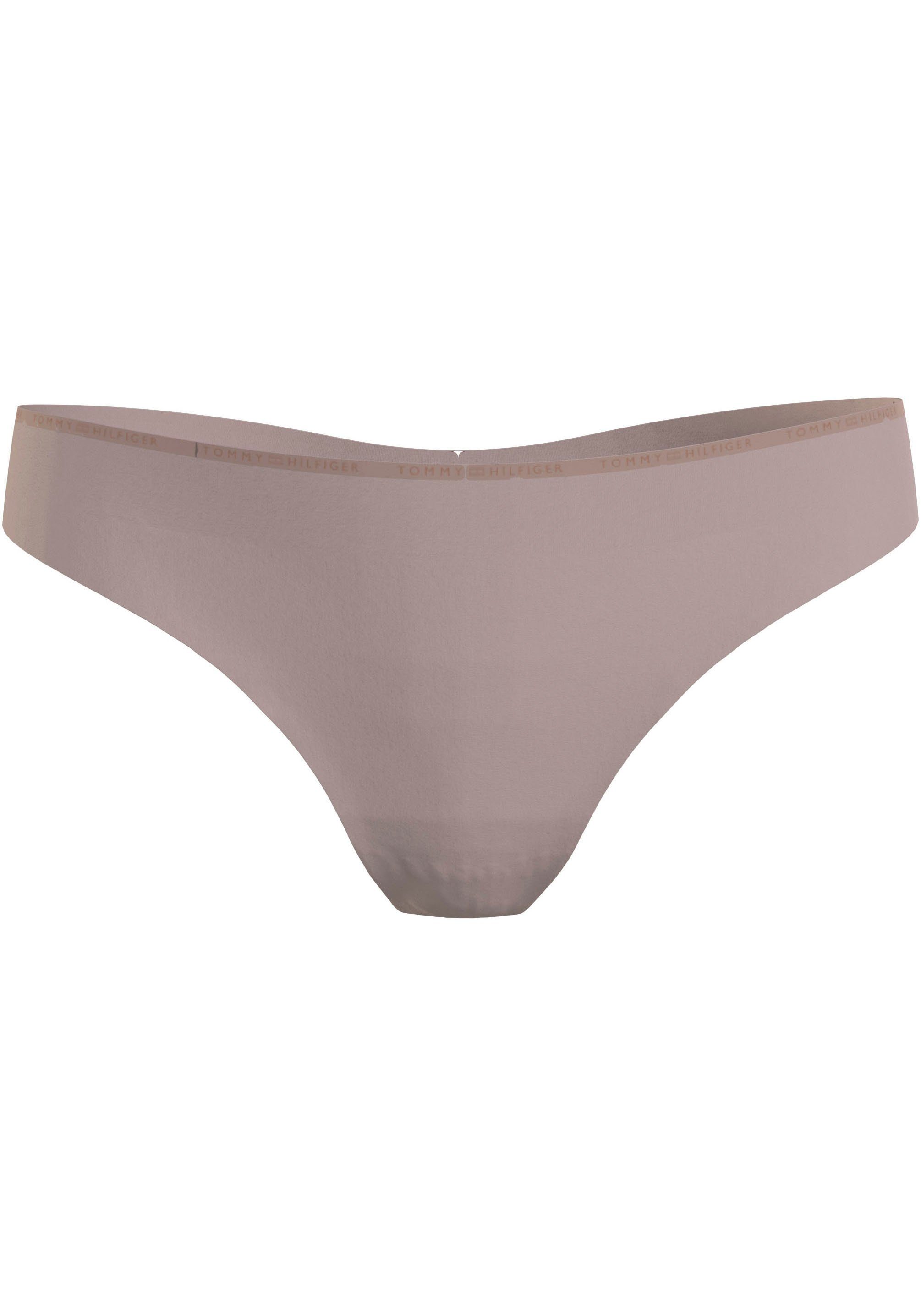 Tommy Hilfiger Underwear Slip THONG onzichtbaar, tommy hilfiger logo-inscriptie