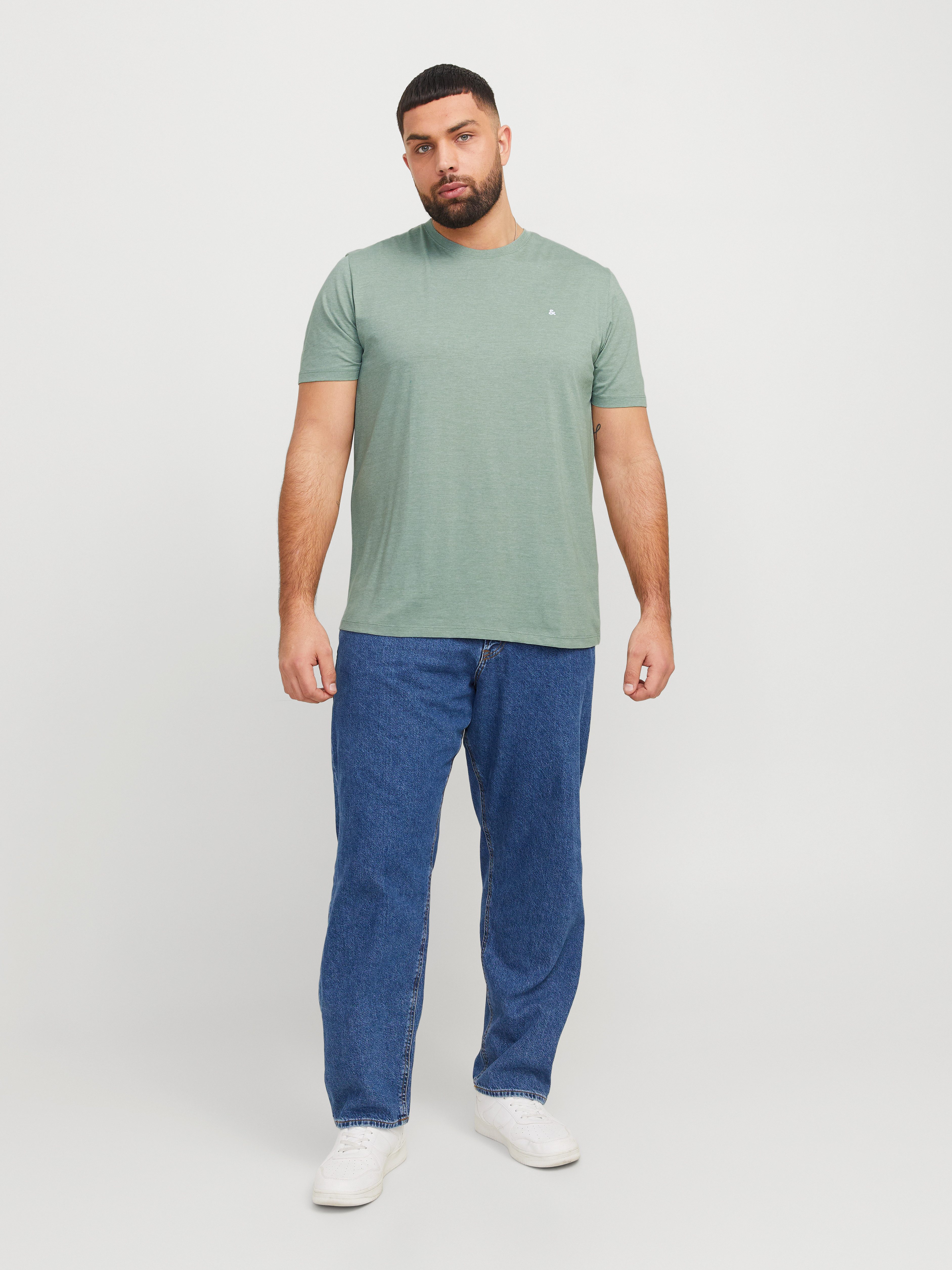Jack & Jones PlusSize T-shirt JJEPAULOS TEE SS CREW NECK NOOS PLS
