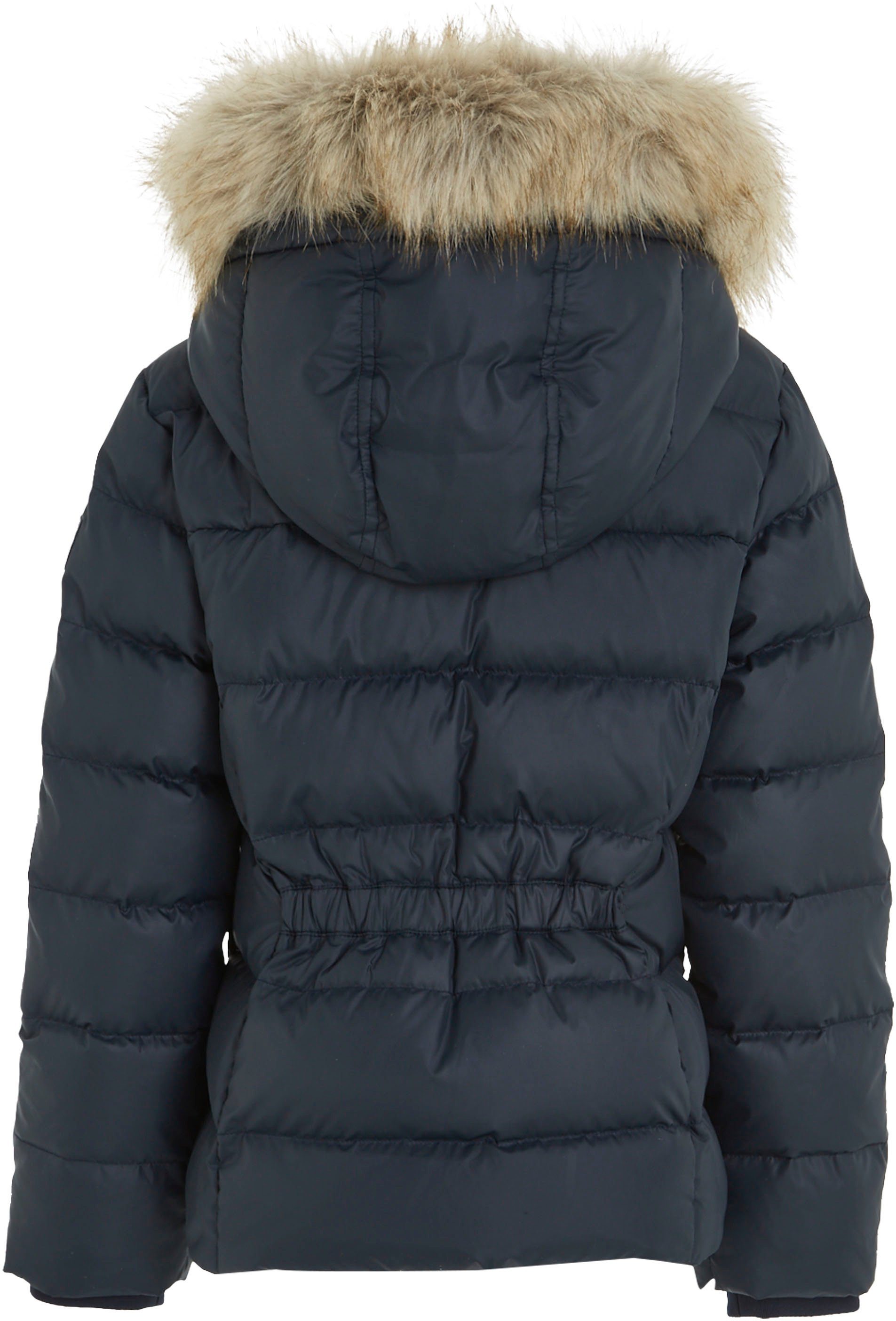 Tommy Hilfiger Gewatteerde jas ESSENTIAL FUR HOOD JACKET met imitatiebont bij de capuchon