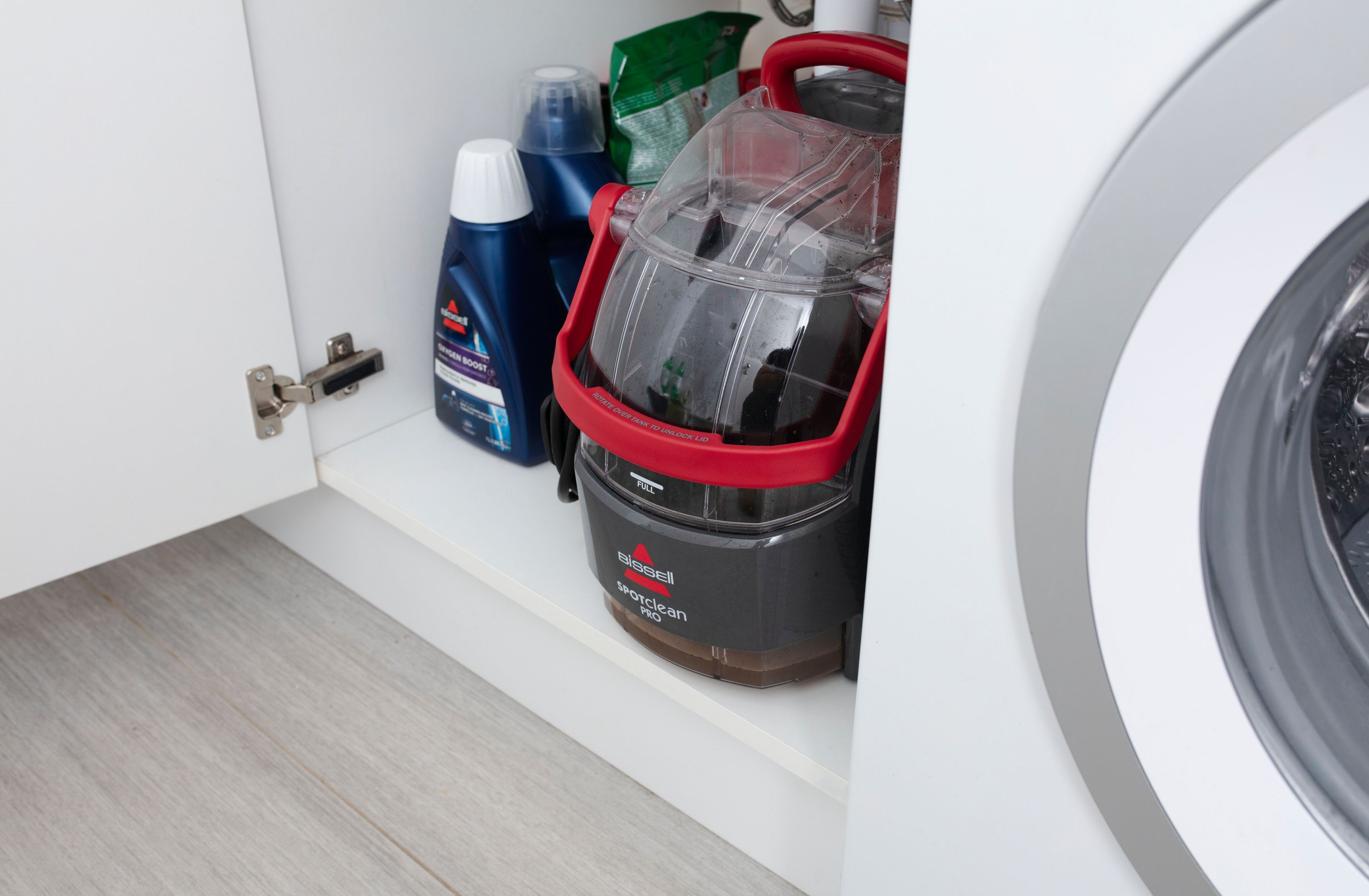 Bissell Waszuiger 1558N, SpotClean Pro, krachtig, Dual-XLTank, >15kPa reinigt vlekken op tapijt, bekleding, trap & autostoel als een professional