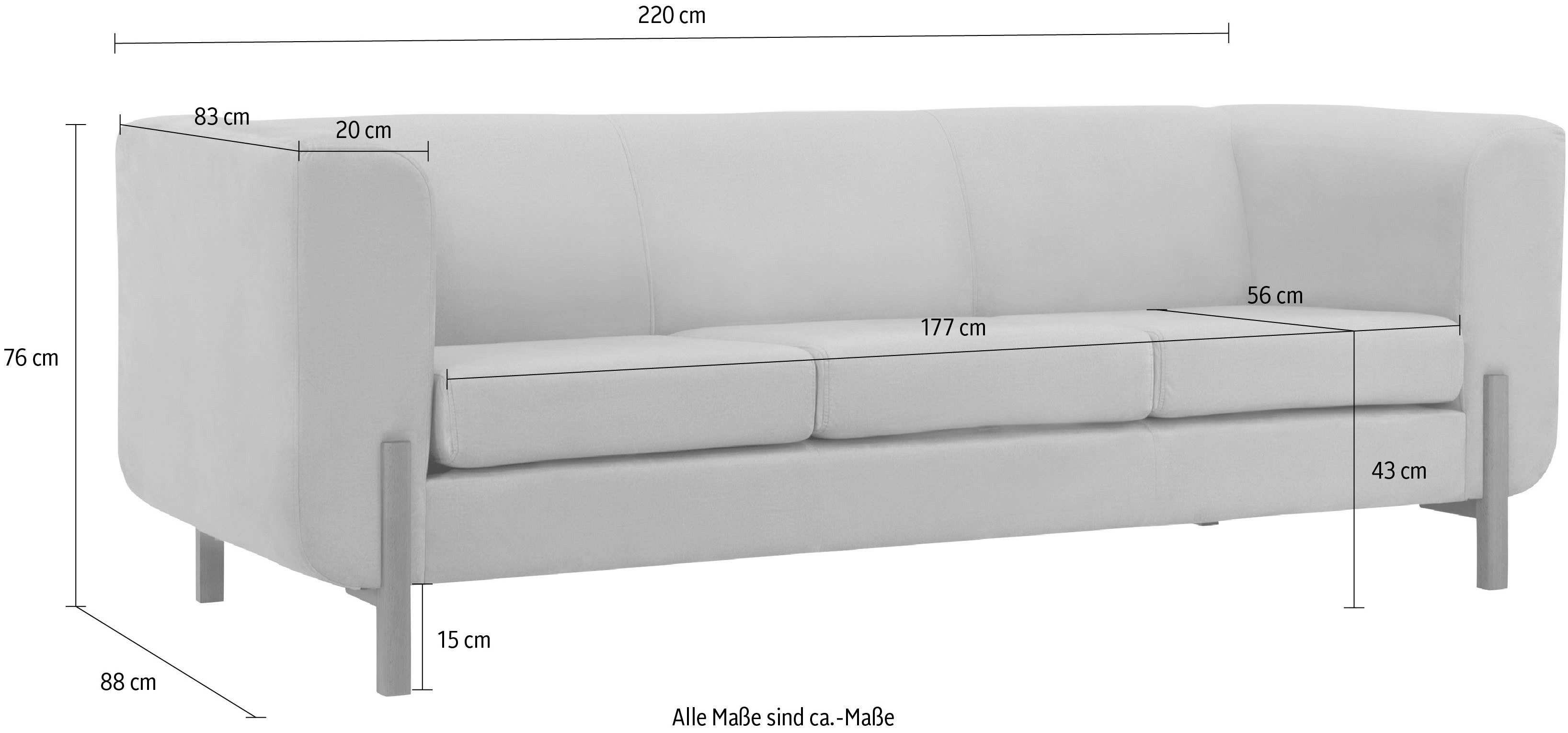 INOSIGN 3-zitsbank Gaut