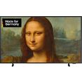 samsung led-lifestyle-tv 85" qled 4k the frame (2022), 214 cm - 85 ", smart tv - google tv zwart