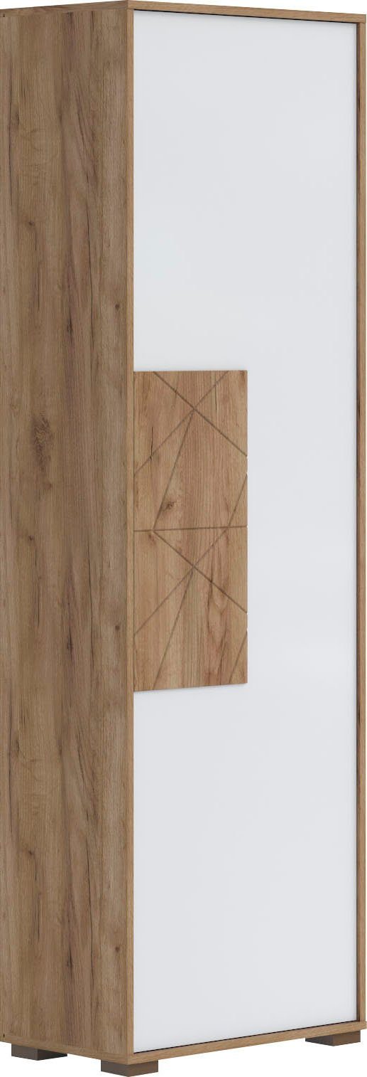 Places of Style Halmeubelset Stela Hoogglans UV-gelakt (set, 5-delig)