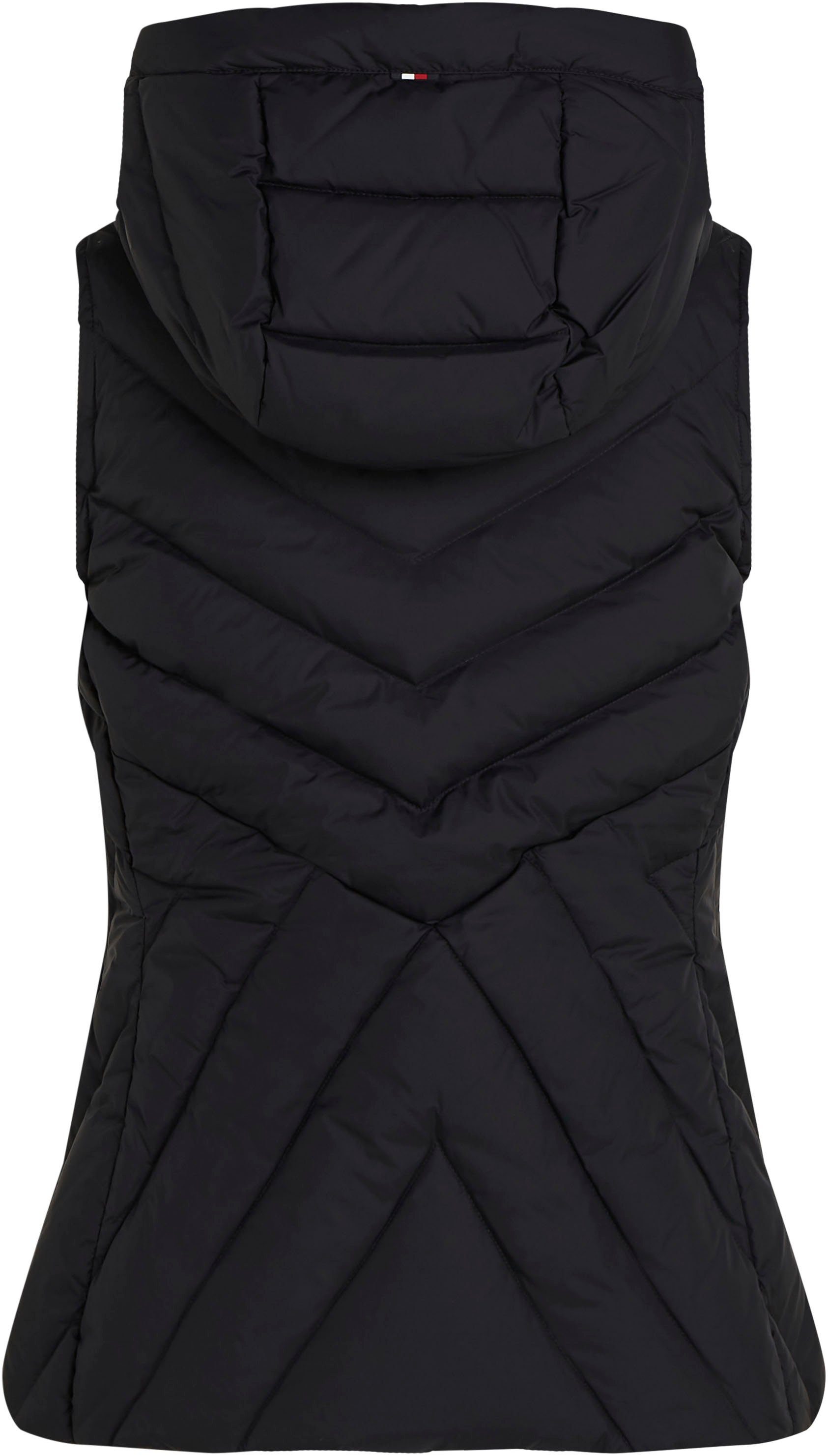Tommy Hilfiger Bodywarmer CHEVRON MW PADDED VEST met gemiddelde vulling en tommy hilfiger merklabel