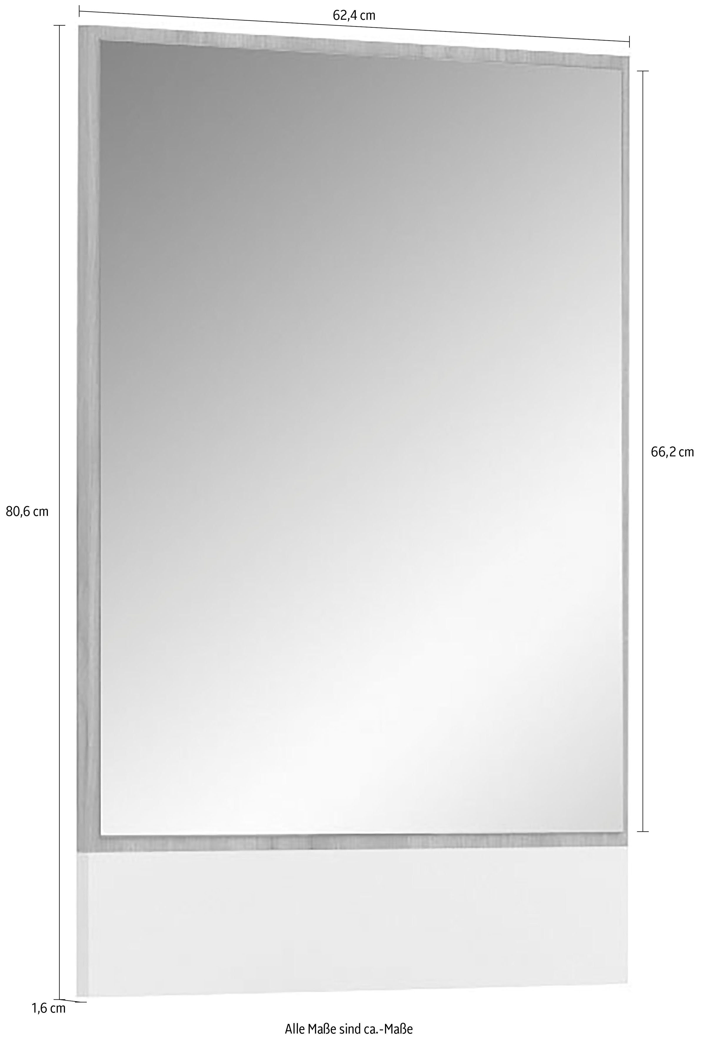 Places of Style Wandspiegel Stela UV gelakt