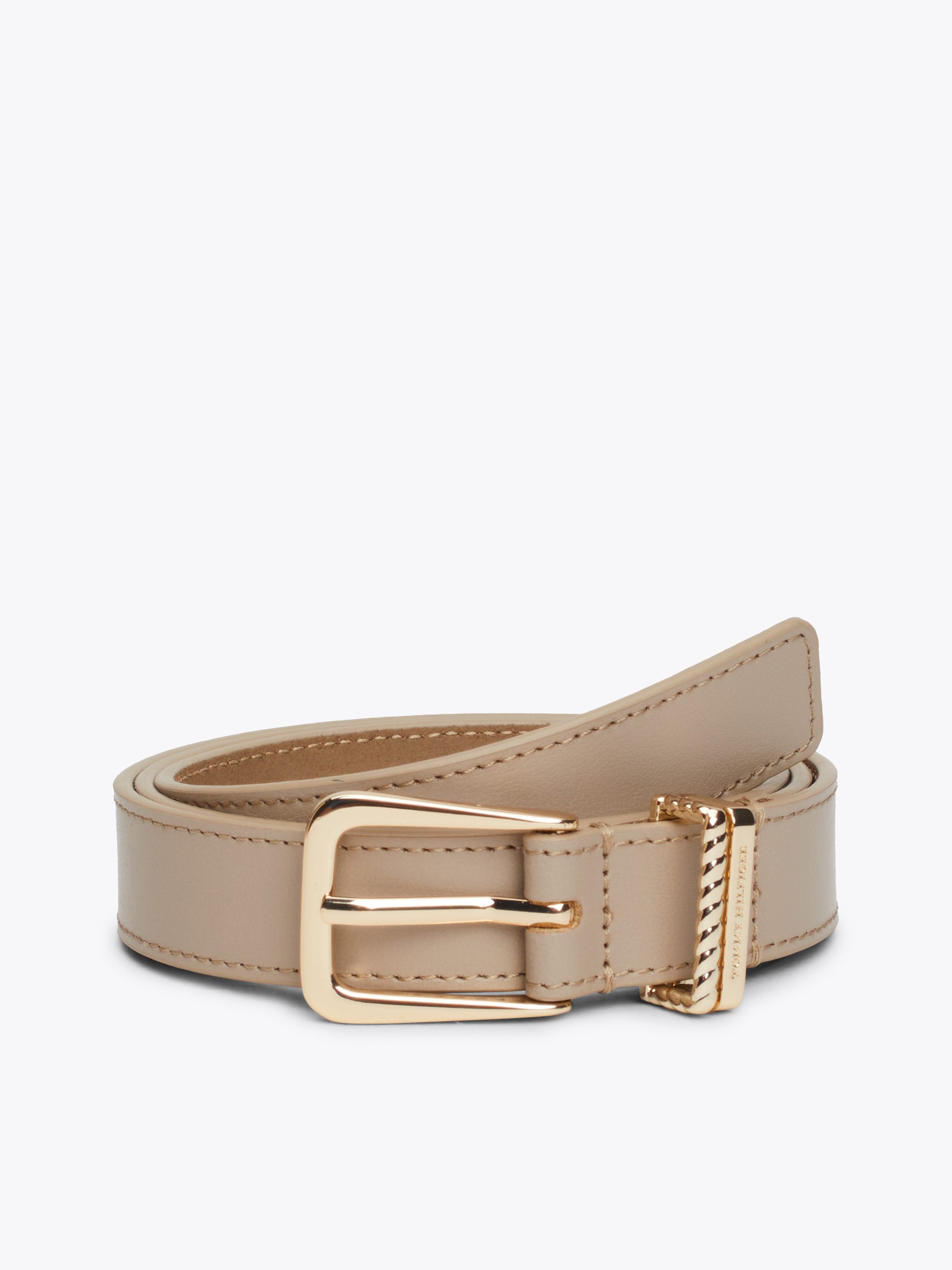 Tommy Hilfiger Leren riem TH LUXE 2.5 met gestempeld logo
