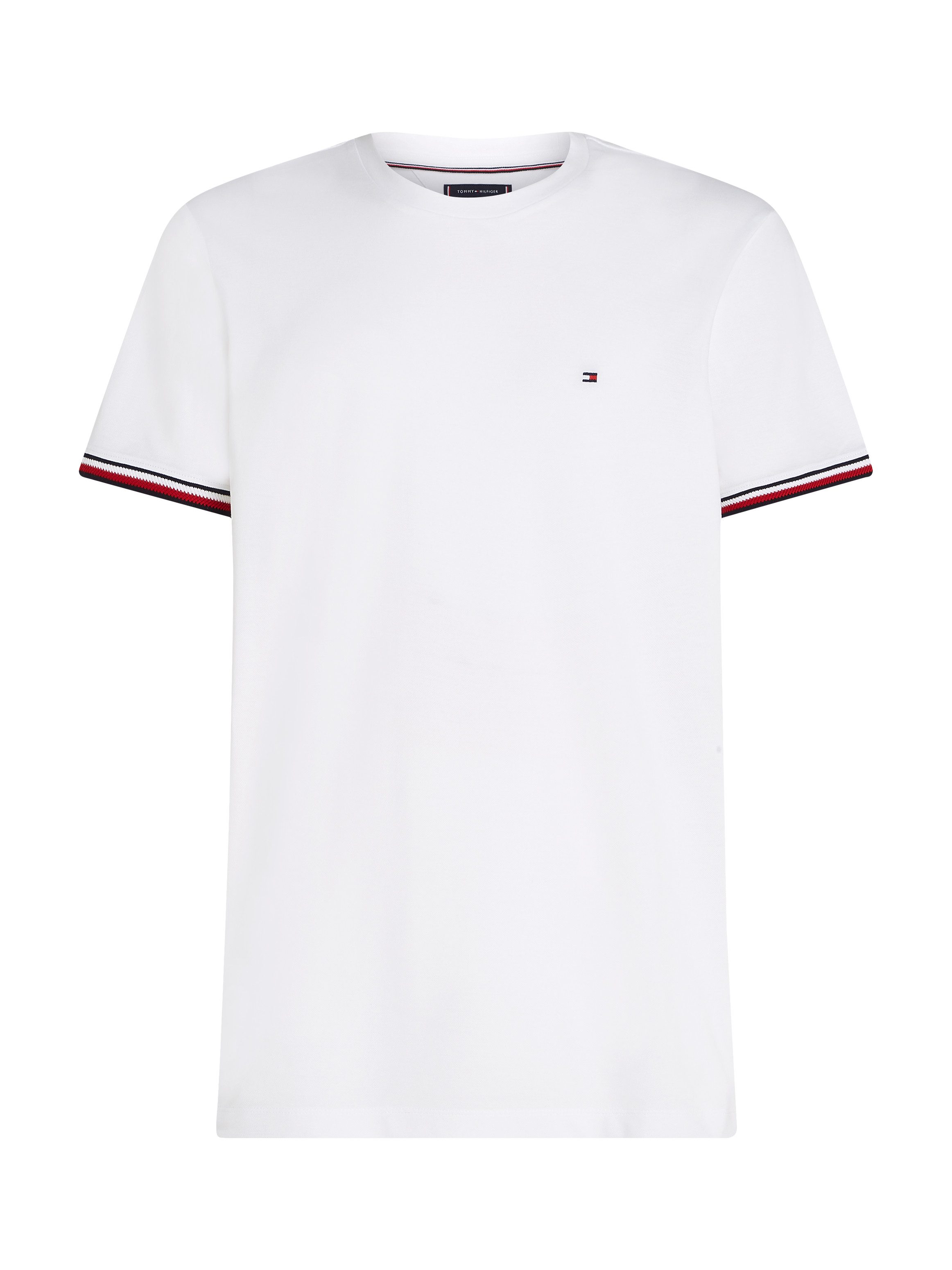 Tommy Hilfiger T-shirt GLOBAL STRIPE CUFF TEE