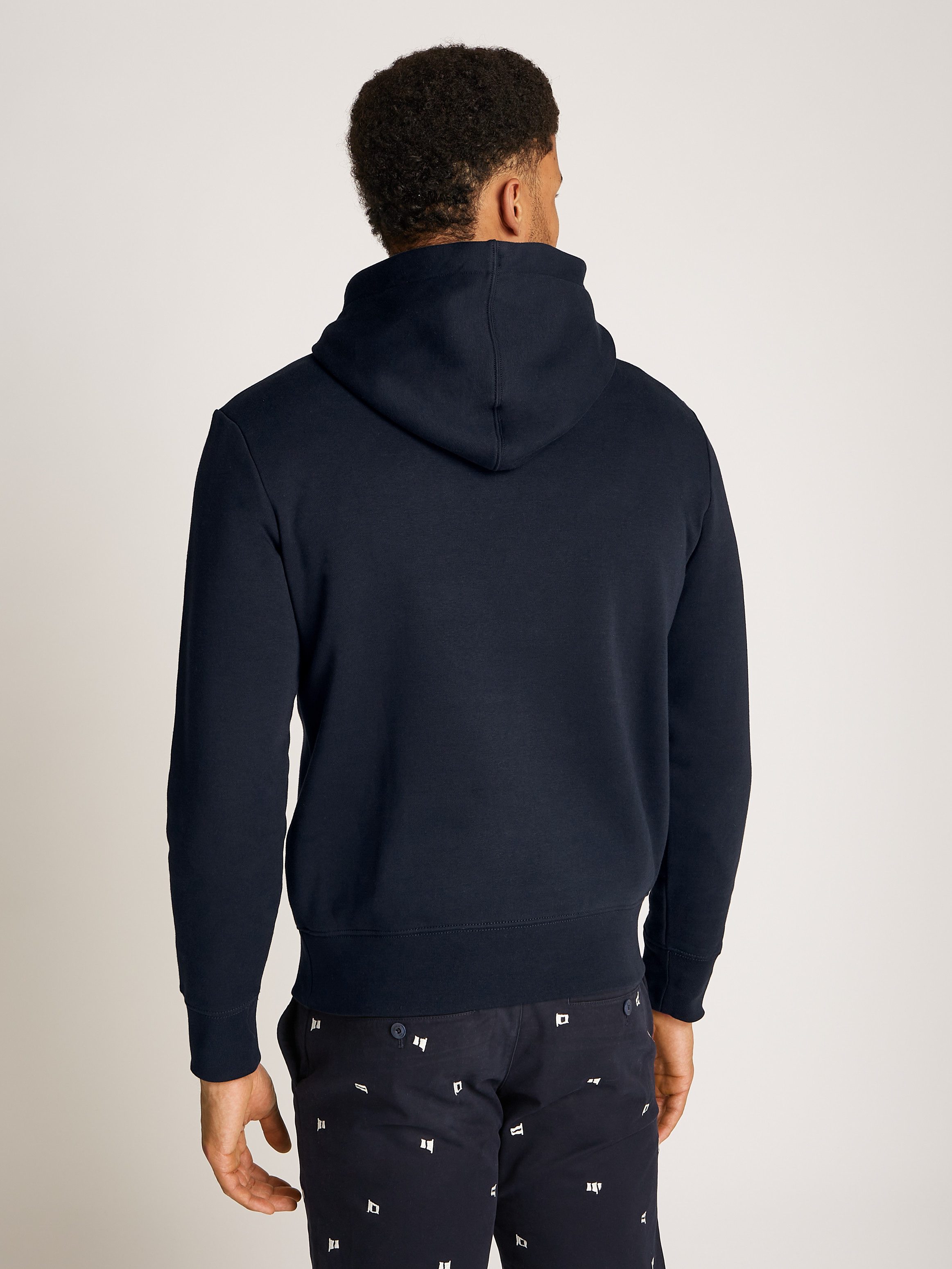 Tommy Hilfiger Hoodie SCRIPT LOGO HOODY met opgestikt logo