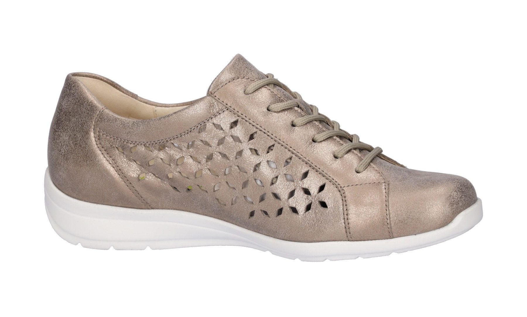 Waldläufer Veterschoenen HINATA , comfortabele schoen, lage schoen, vrijetijdsschoen in breedte h (=zeer breed)