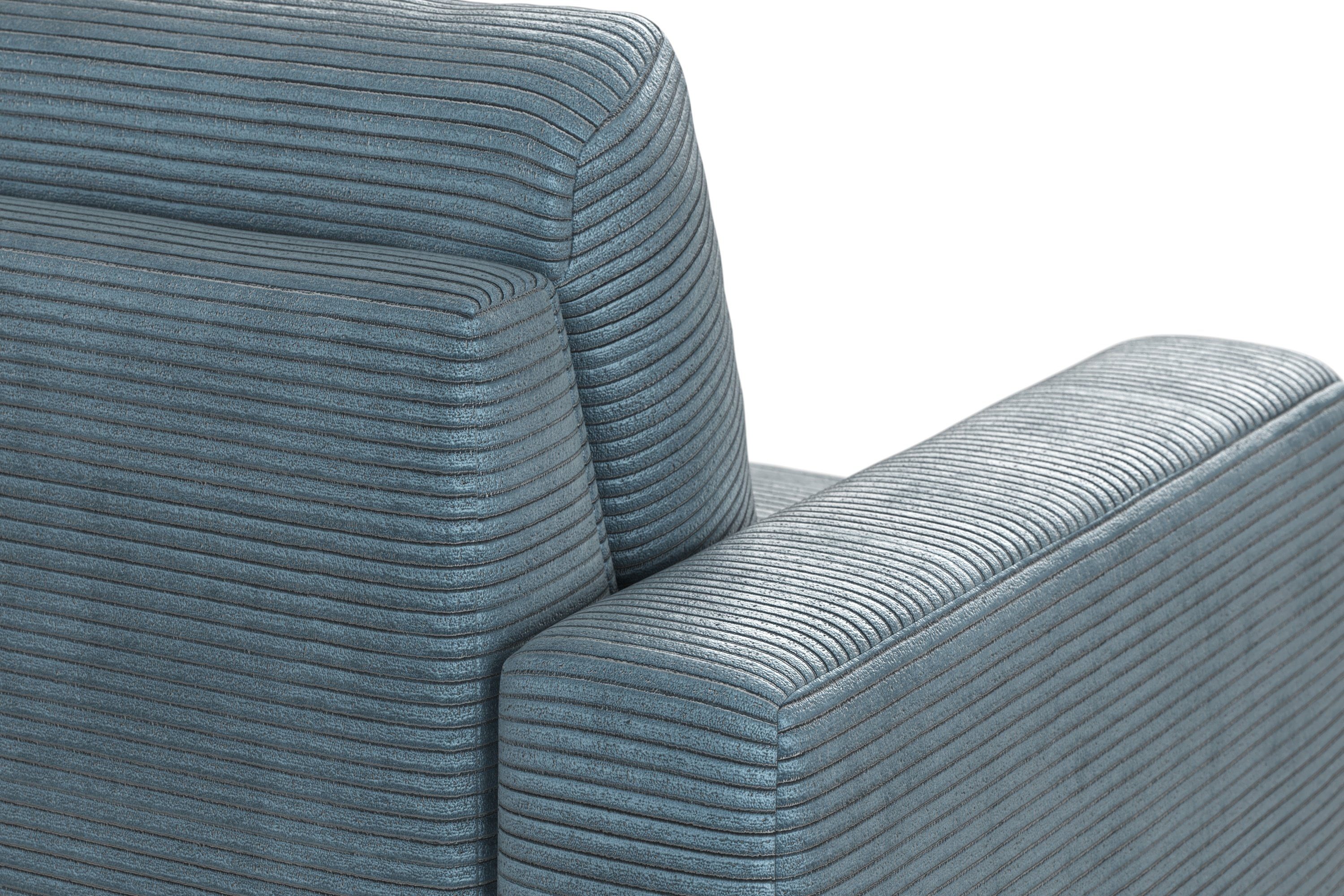 Home affaire Hoekbank Summer L-vorm met récamier, met of zonder slaapfunctie en bedkist, cordbekleding