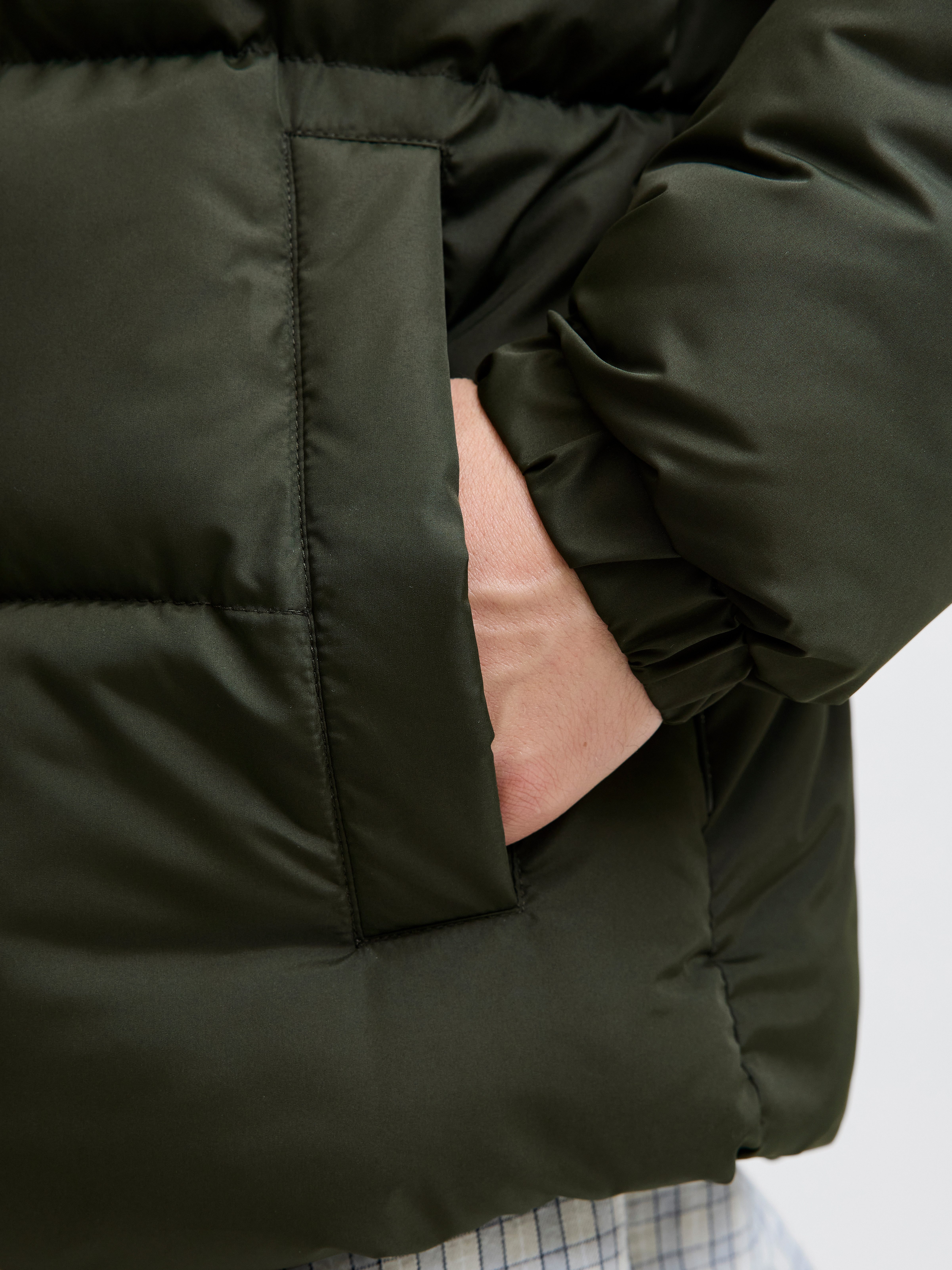 Jack & Jones Gewatteerde jas JJMAZE PUFFER COLLAR