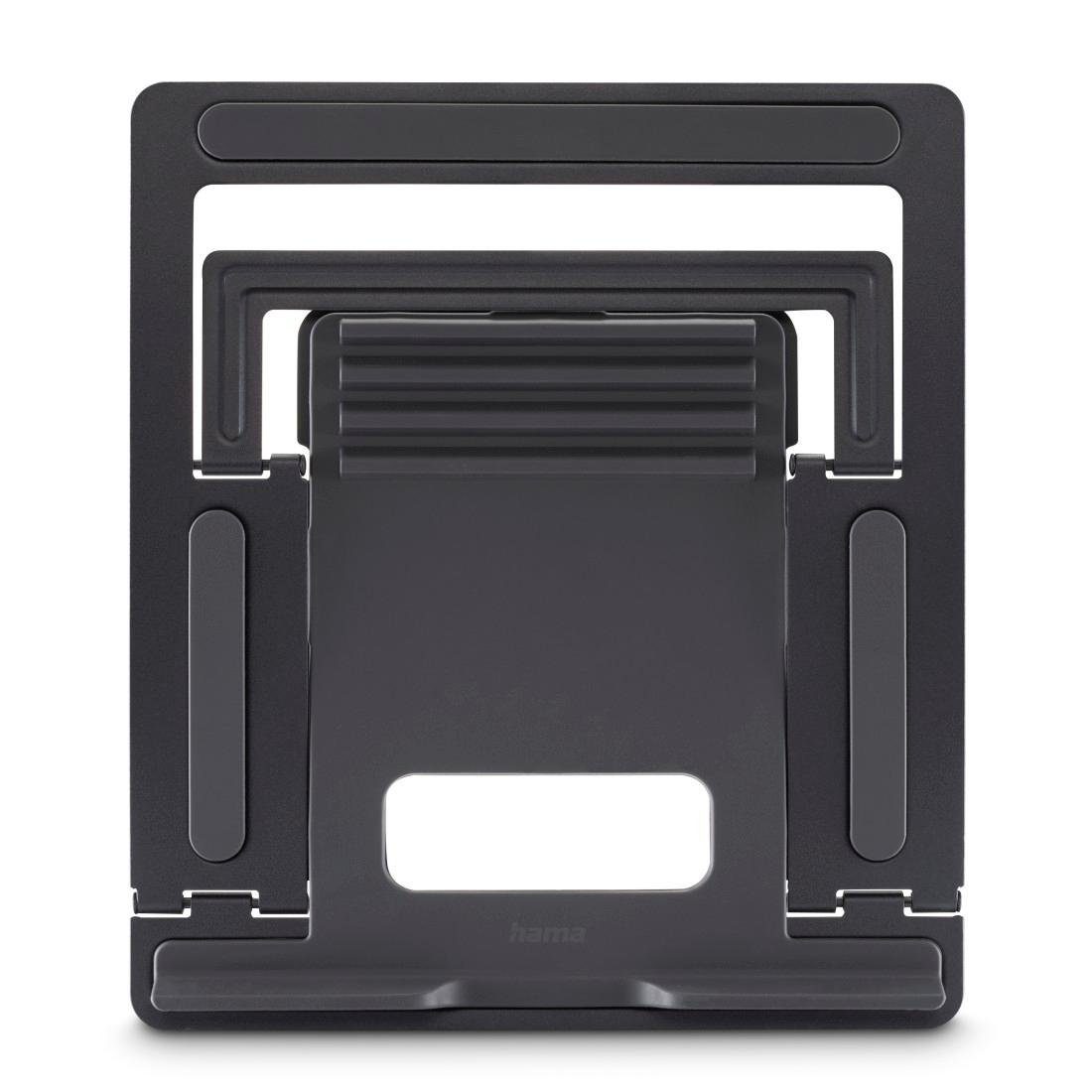 Hama Laptop standaard Notebook-standaard metaal in hoogte verstelbaar kantelbaar tot 39 cm 15,4" grijs