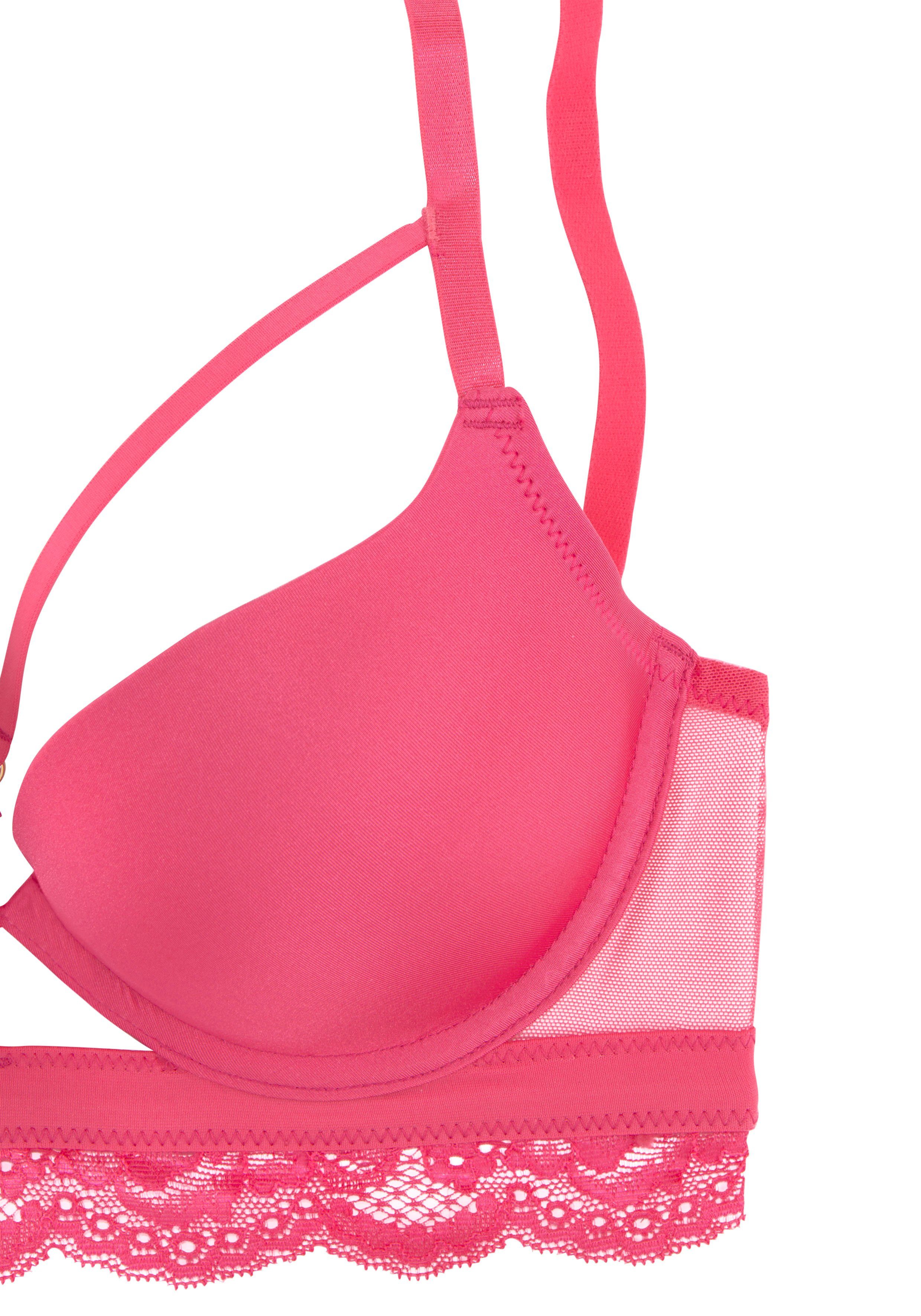 Lascana T-shirt-bh Guilietta met cups, sexy dessous