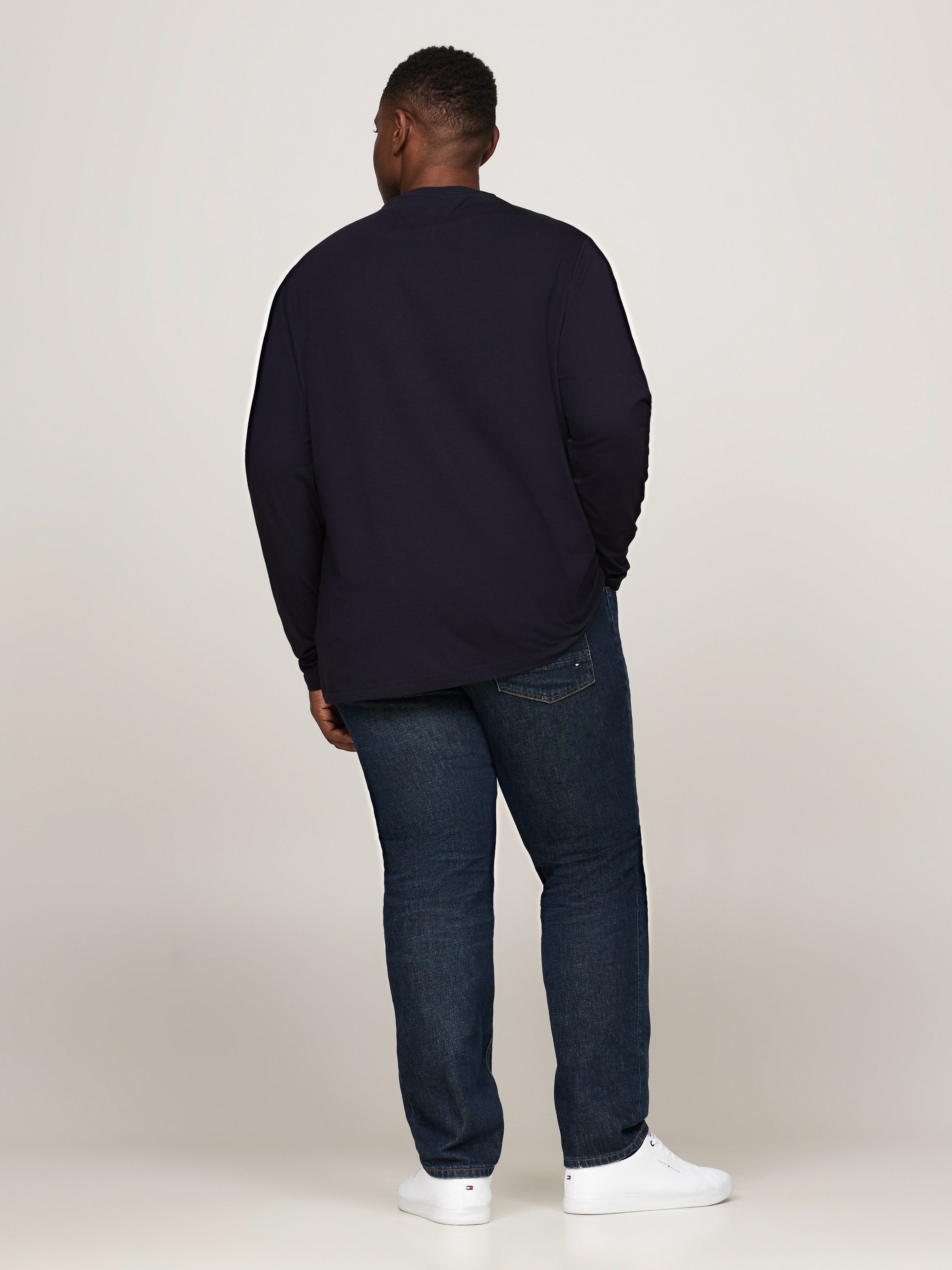 Tommy Hilfiger Shirt met lange mouwen BT-STRETCH SLIM FIT LS TEE-B