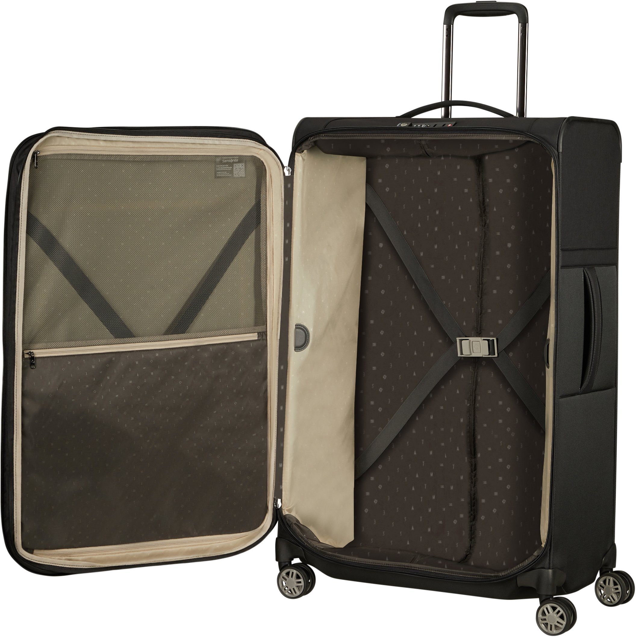 Samsonite Zachte bagage trolley Zachte schaal koffer grote koffer reiskoffer met volumevergroting