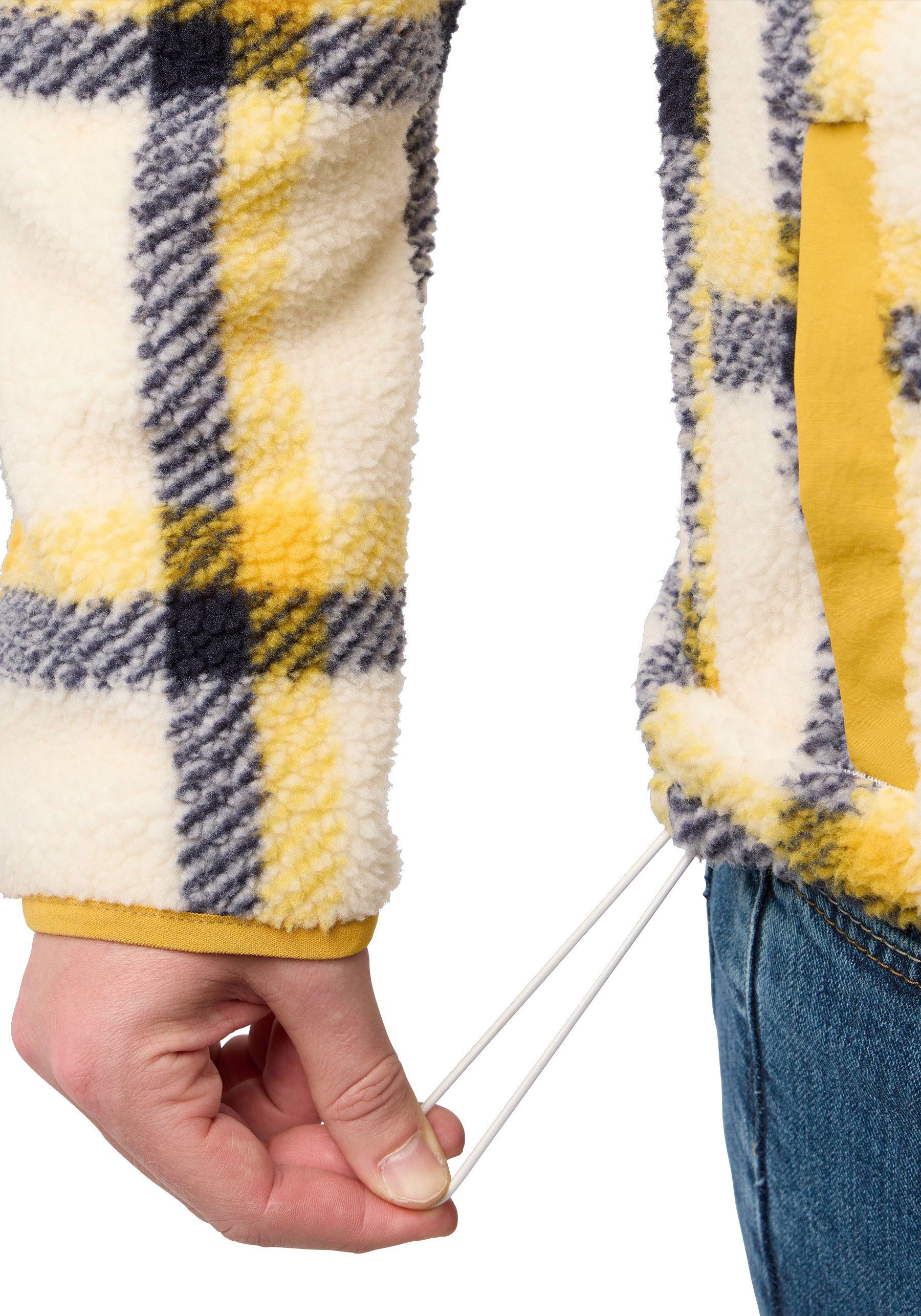 Jack Wolfskin Fleecejack FELSLICHT CHECK JACKET
