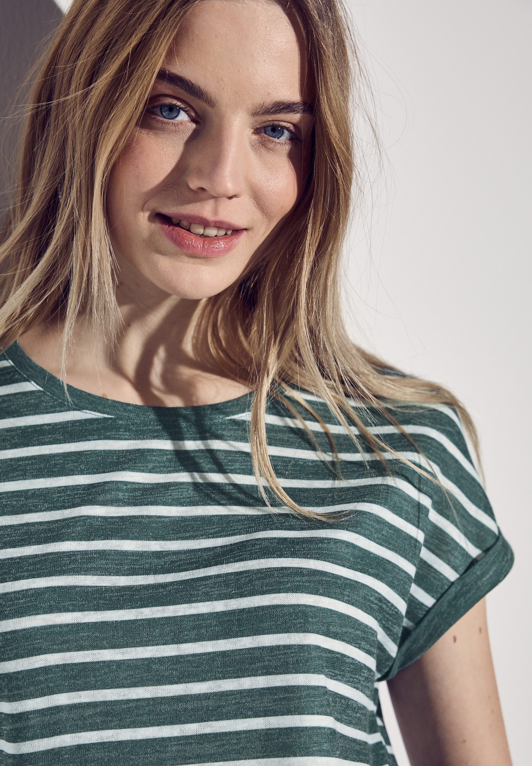 STREET ONE Shirttop met gestreept patroon