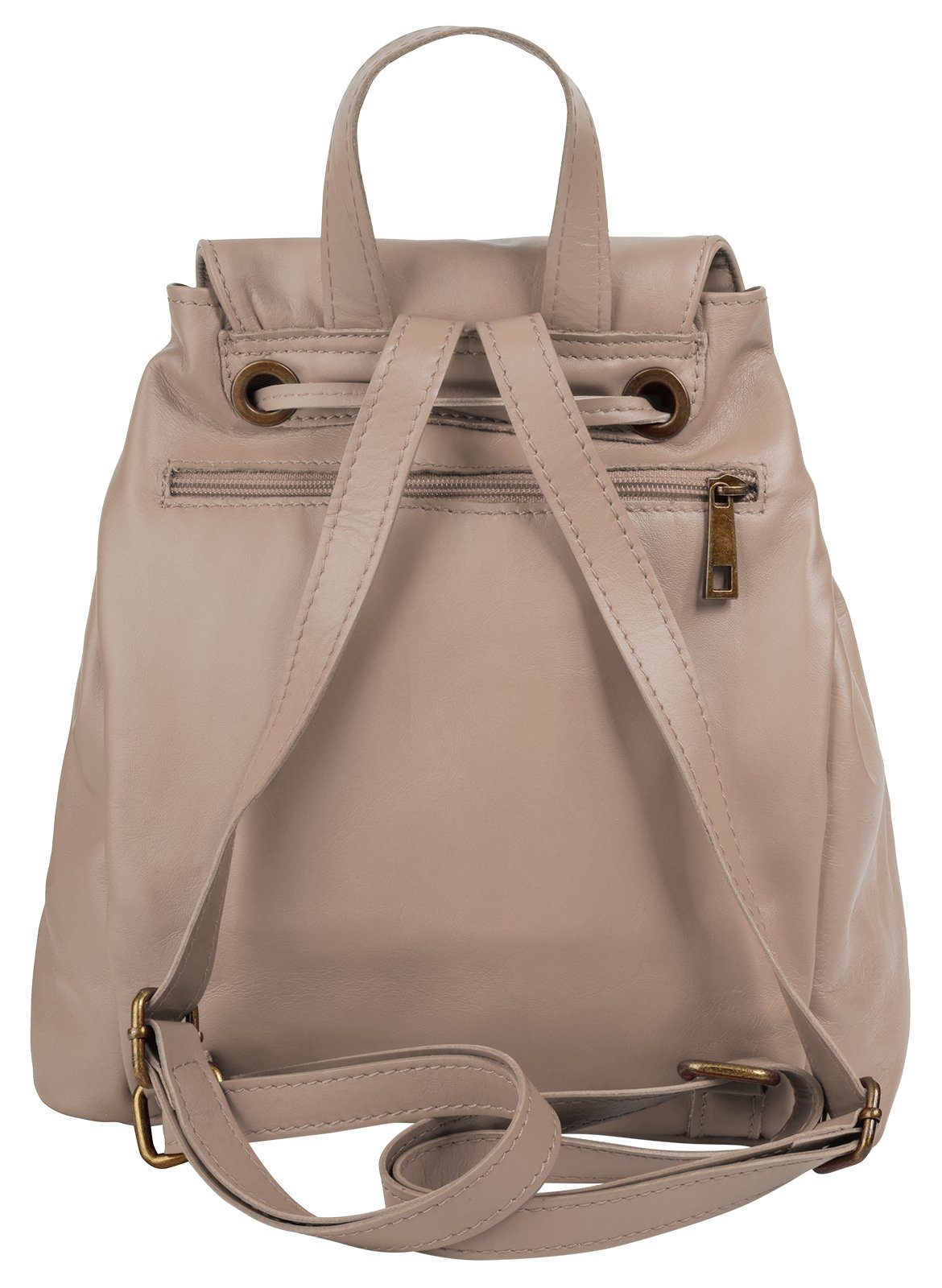Samantha Look Rugzak echt leer, made in italy