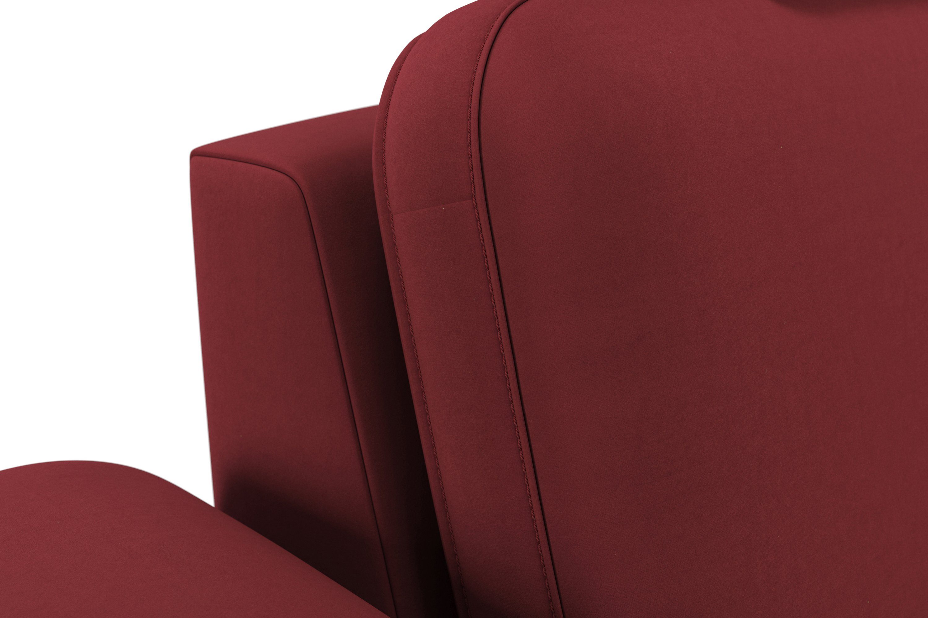 sit&more Zithoek Bendigo U-vorm inclusief zitdiepteverstelling, bodemvrijheid 15 cm, in 2 pootkleuren
