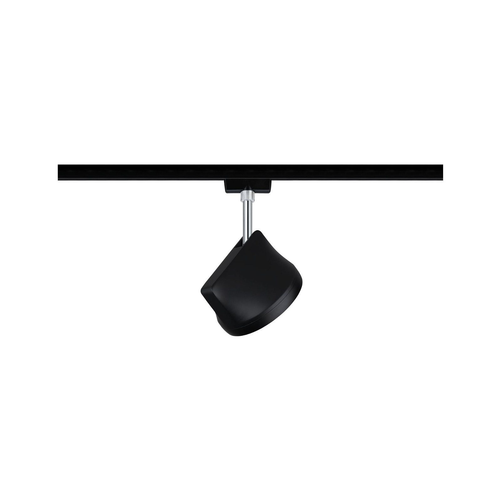 Paulmann Railsysteem-lampen URail rail spot Arena 860lm 14W 4000K 230V Zwart mat, Chroom (1-delig)