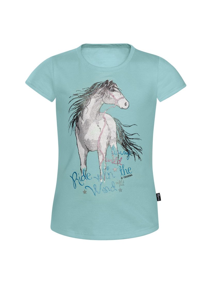 Trigema T-shirt TRIGEMA T-shirt met paard (1-delig)