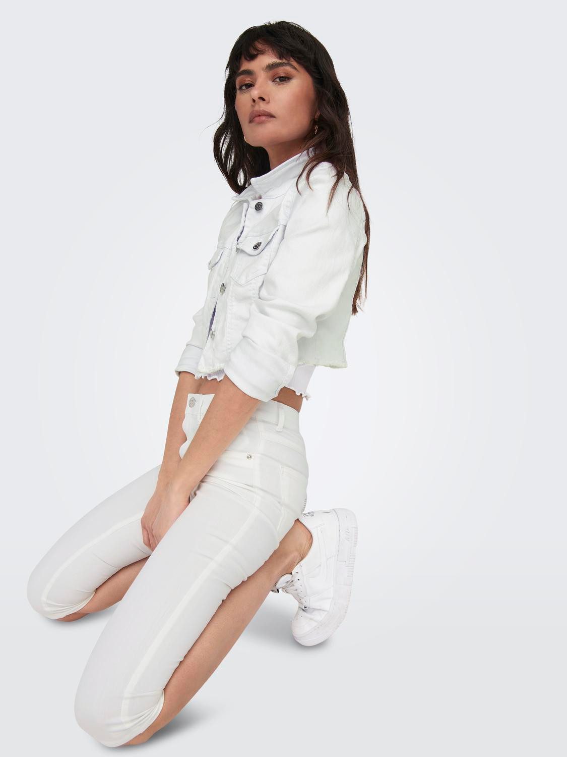 Only Capri jeans ONLRAIN LIFE REG SK KNICKERS DNM NOOS