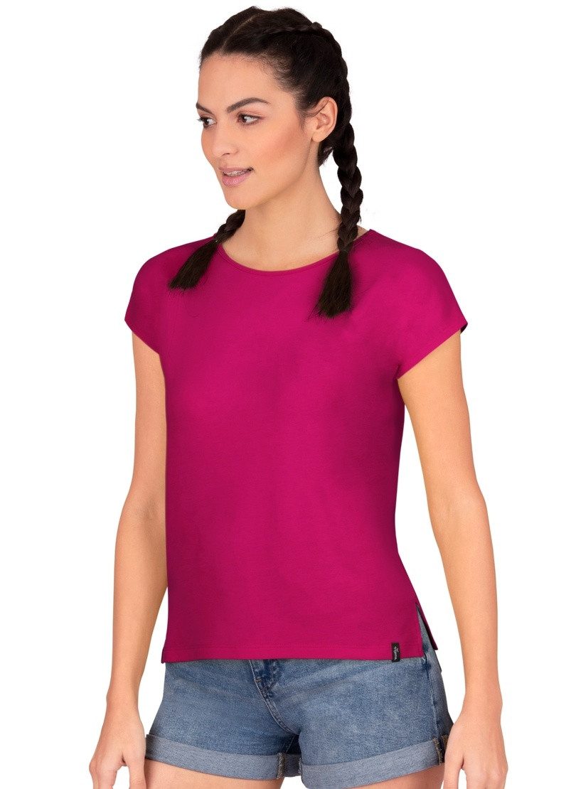 Trigema T-shirt  T-shirt van viscose (1-delig)